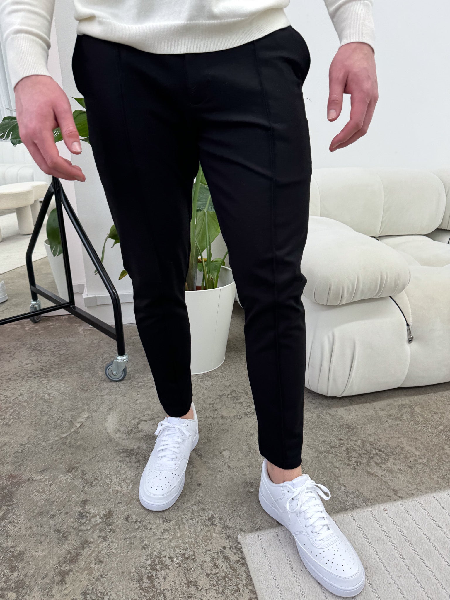 Capone Luxe Pantolon - Siyah
