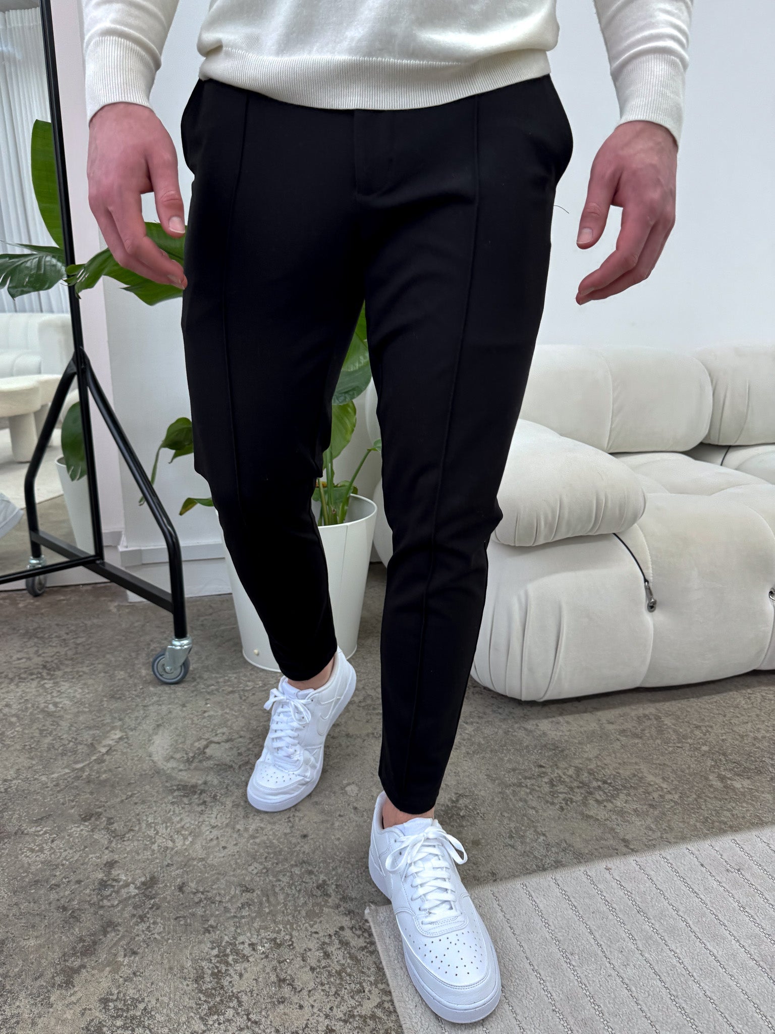 Capone Luxe Pantolon - Siyah