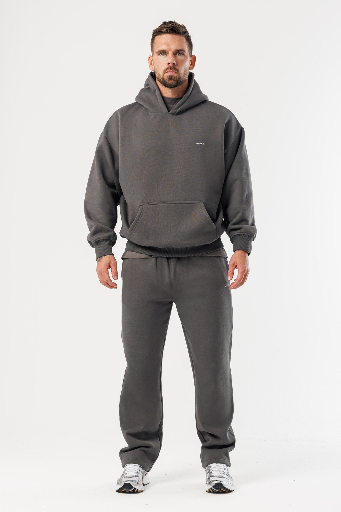 HOODIE - KOYU GRİ