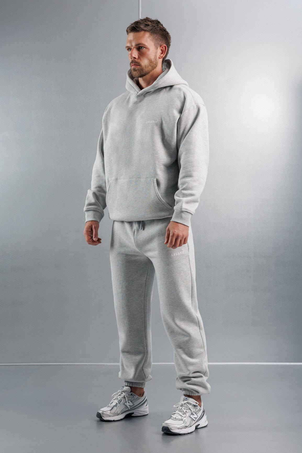 RAHAT HOODIE - GRİ MELANJ