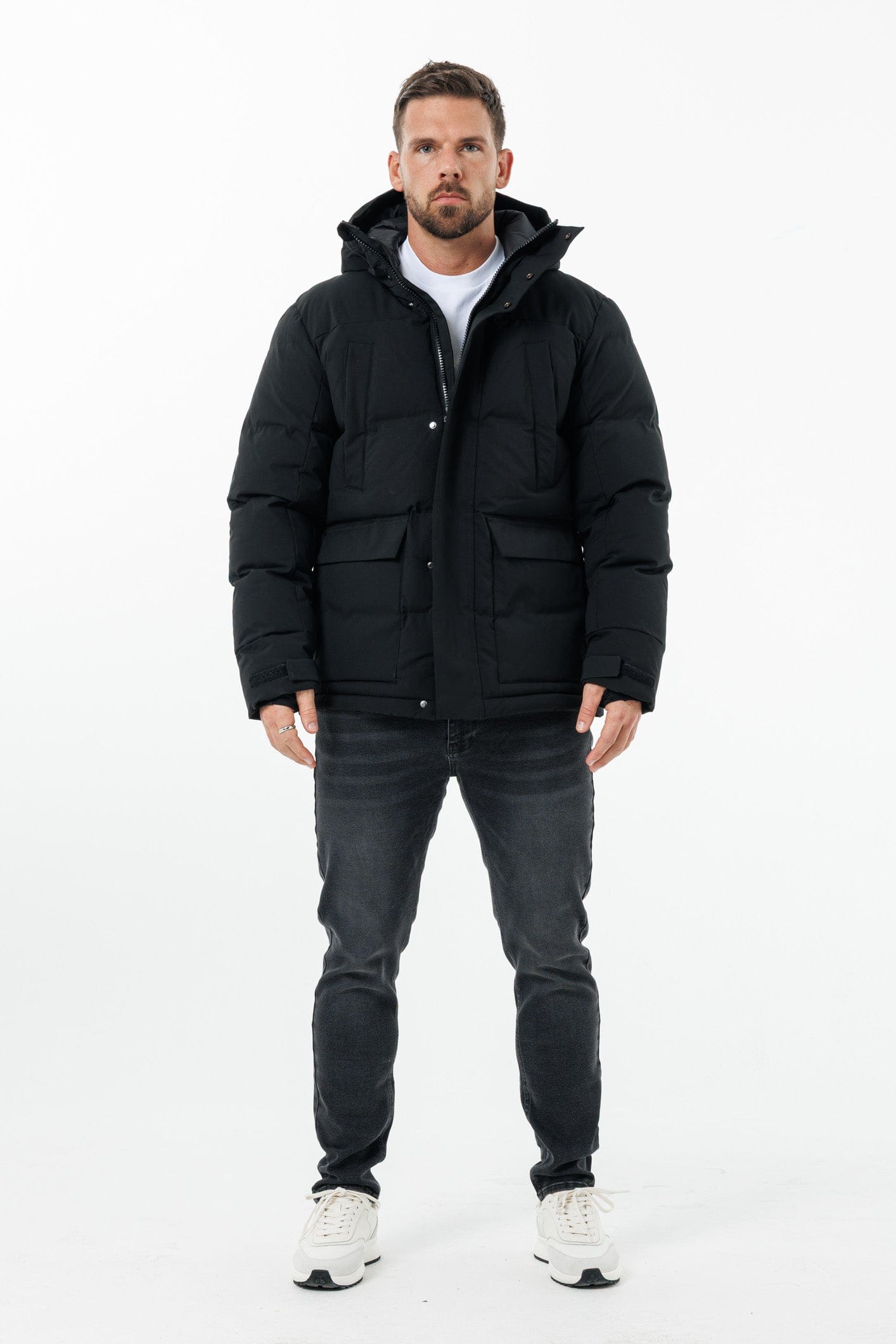 PARKA CEKET - SİYAH