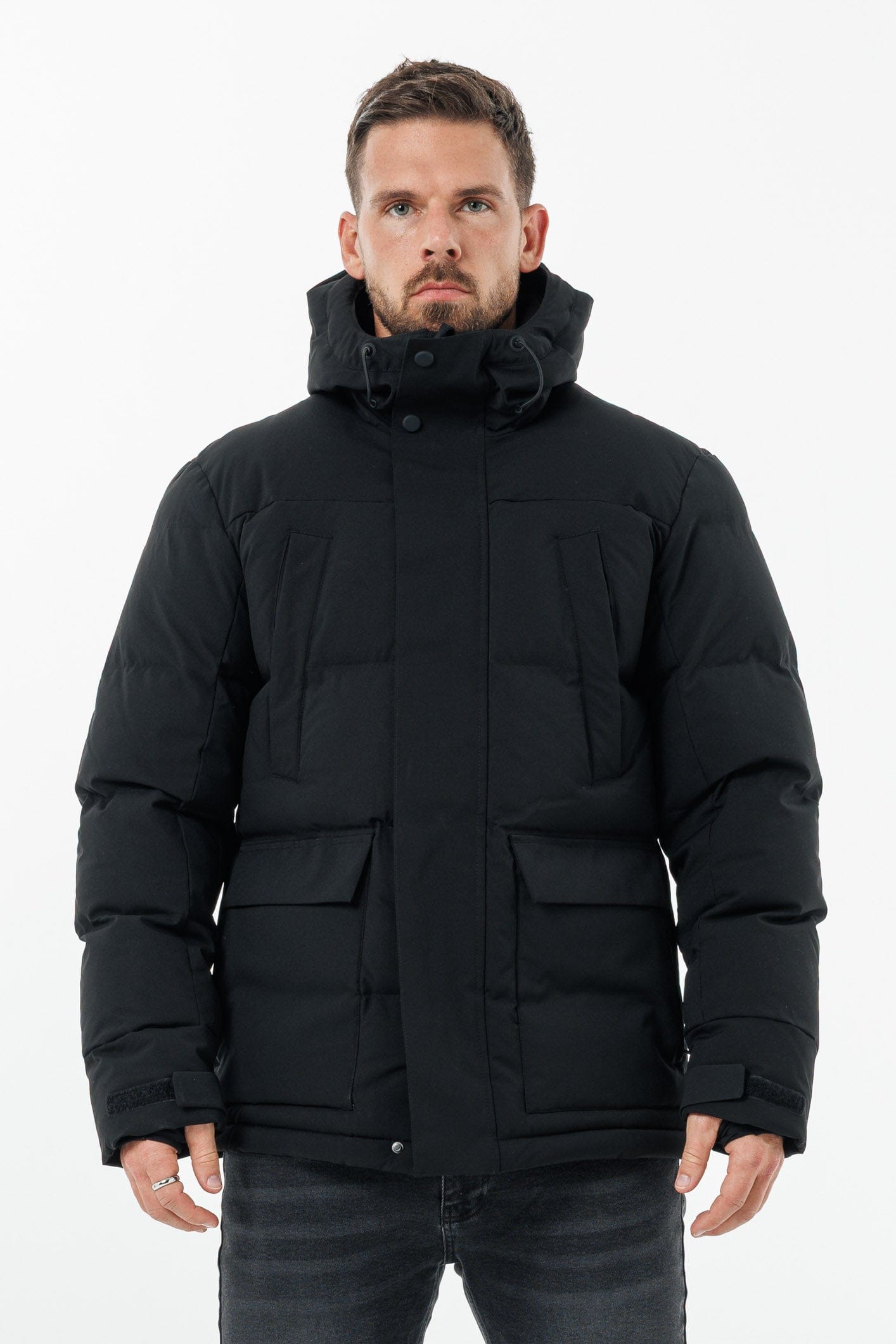 PARKA CEKET - SİYAH