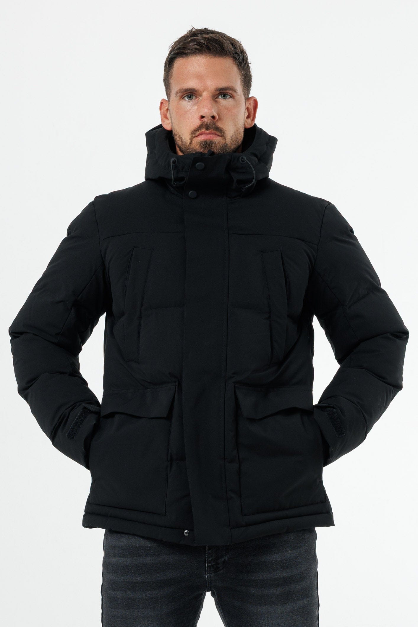 PARKA CEKET - SİYAH