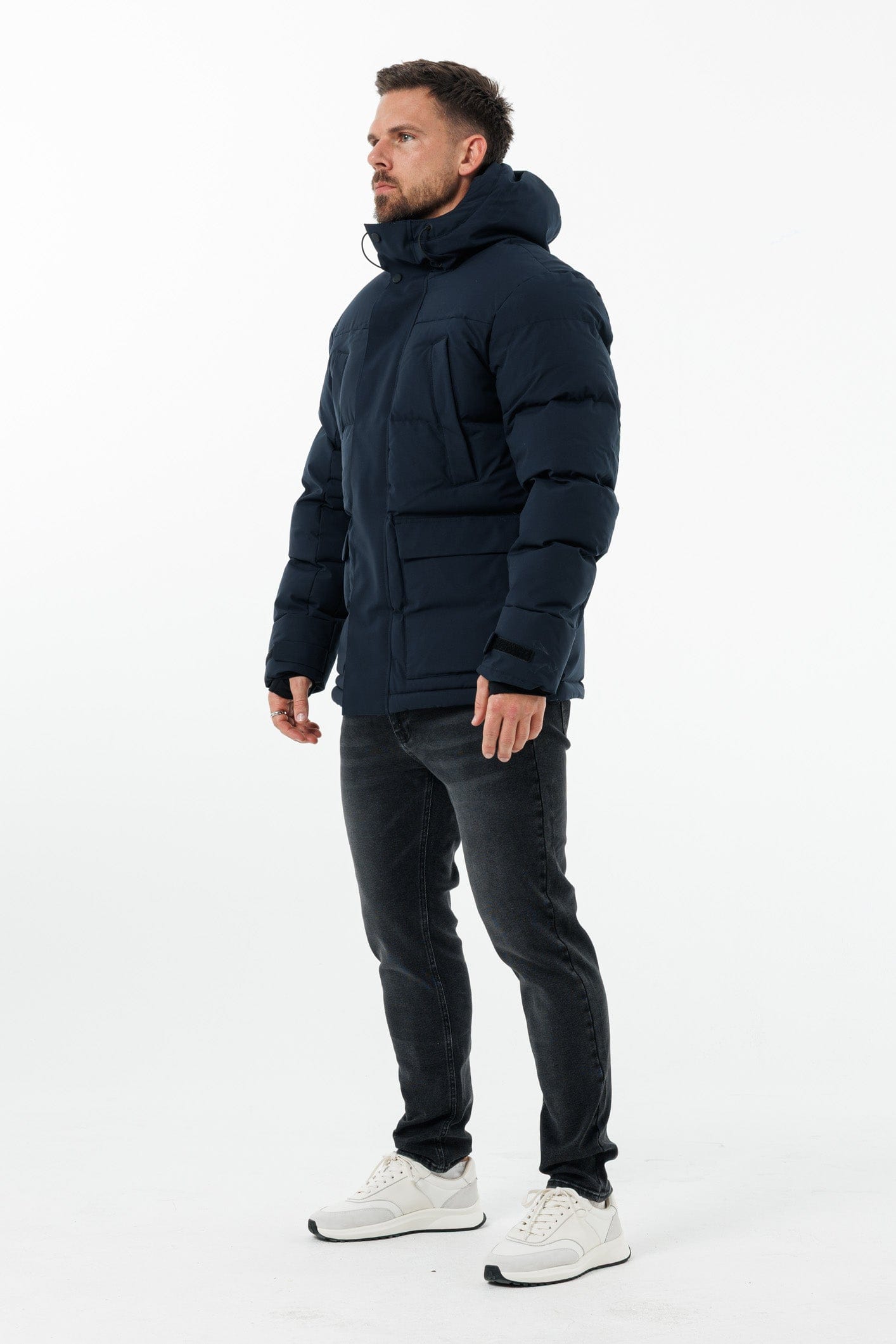 PARKA CEKET - LACİVERT