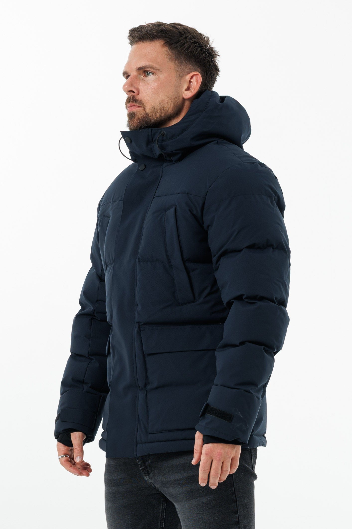 PARKA CEKET - LACİVERT