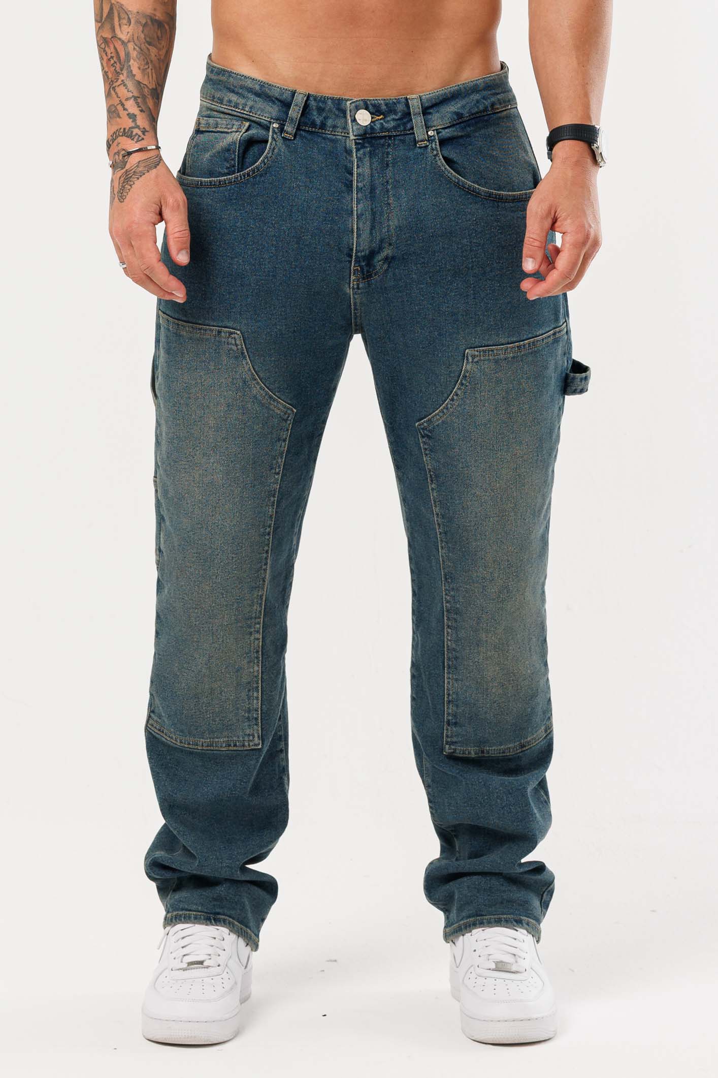 MARANGOZ JEANS - YIKAMALI TAŞ MAVİSİ
