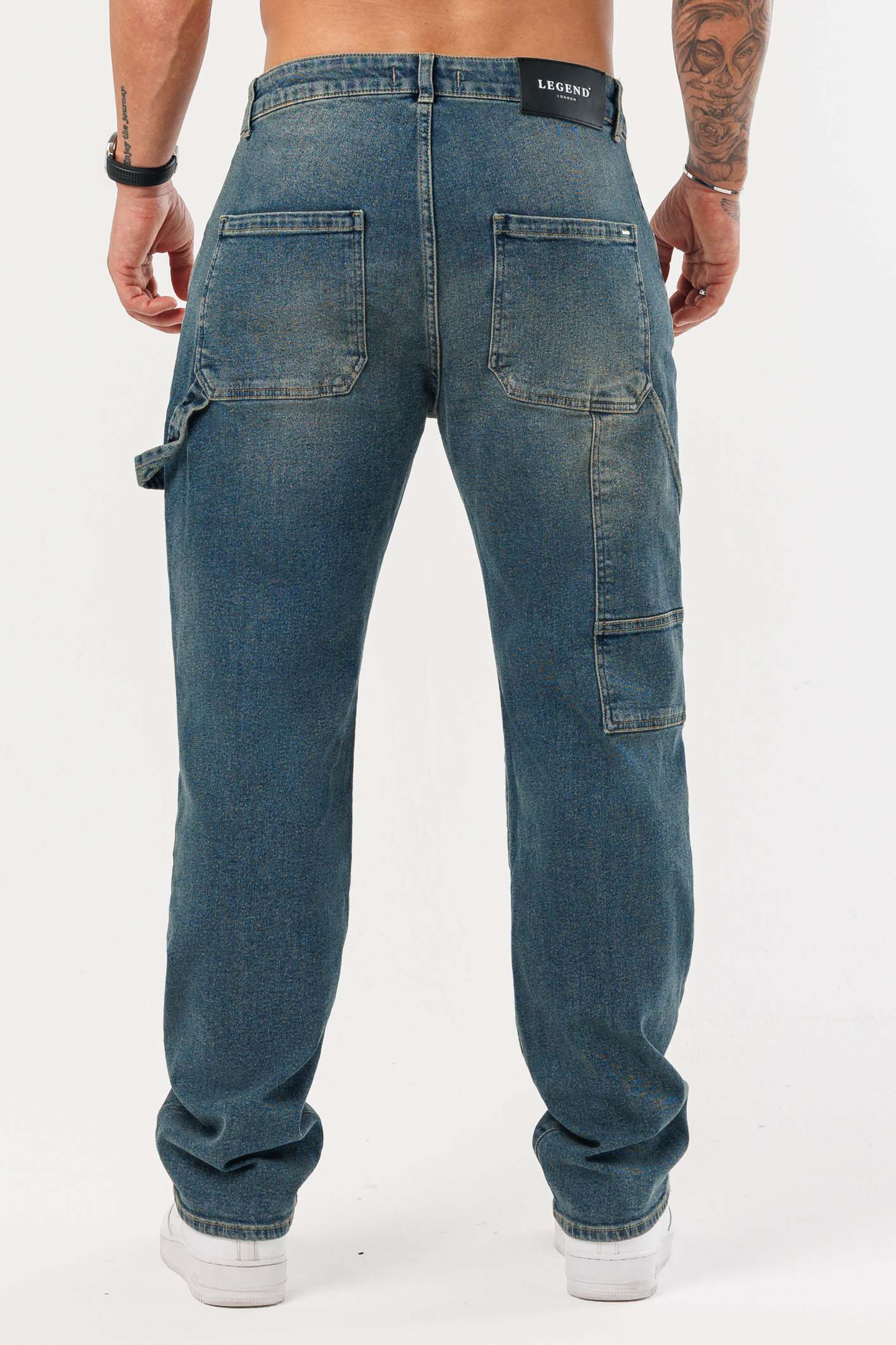 MARANGOZ JEANS - YIKAMALI TAŞ MAVİSİ