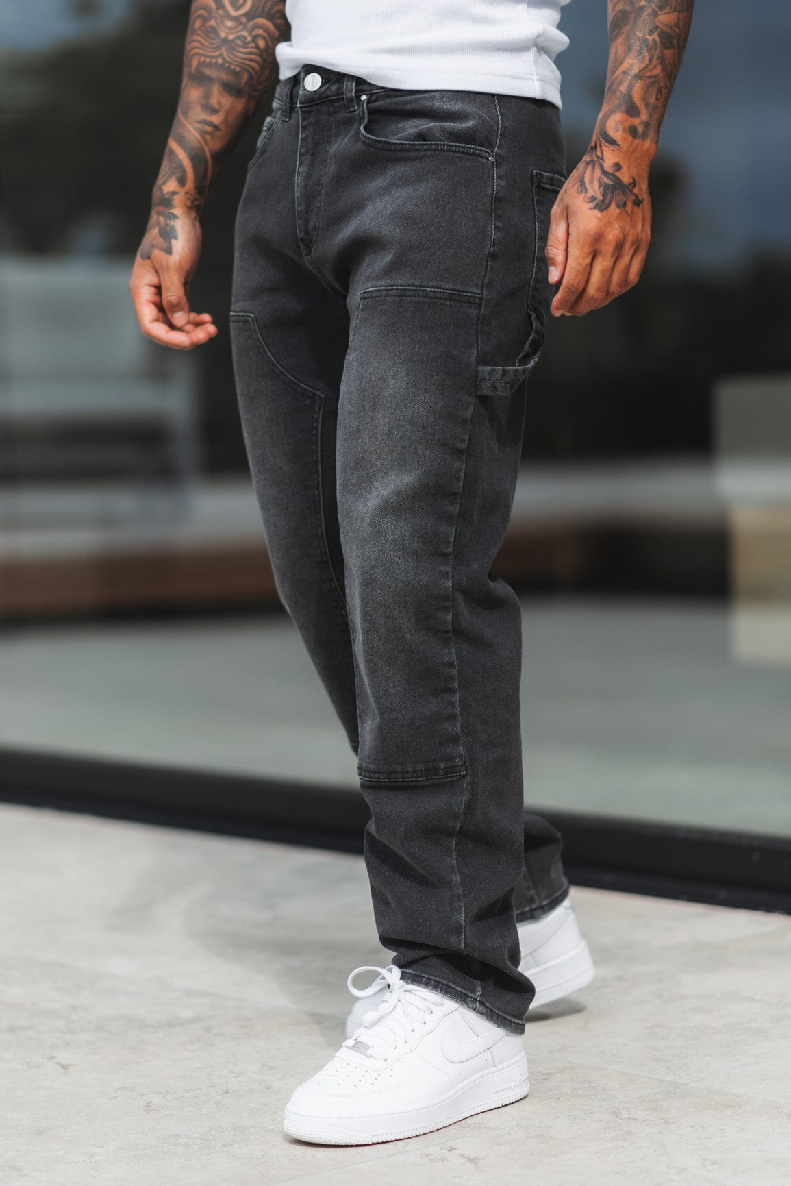 MARANGOZ JEANS - YIKAMALI GRİ
