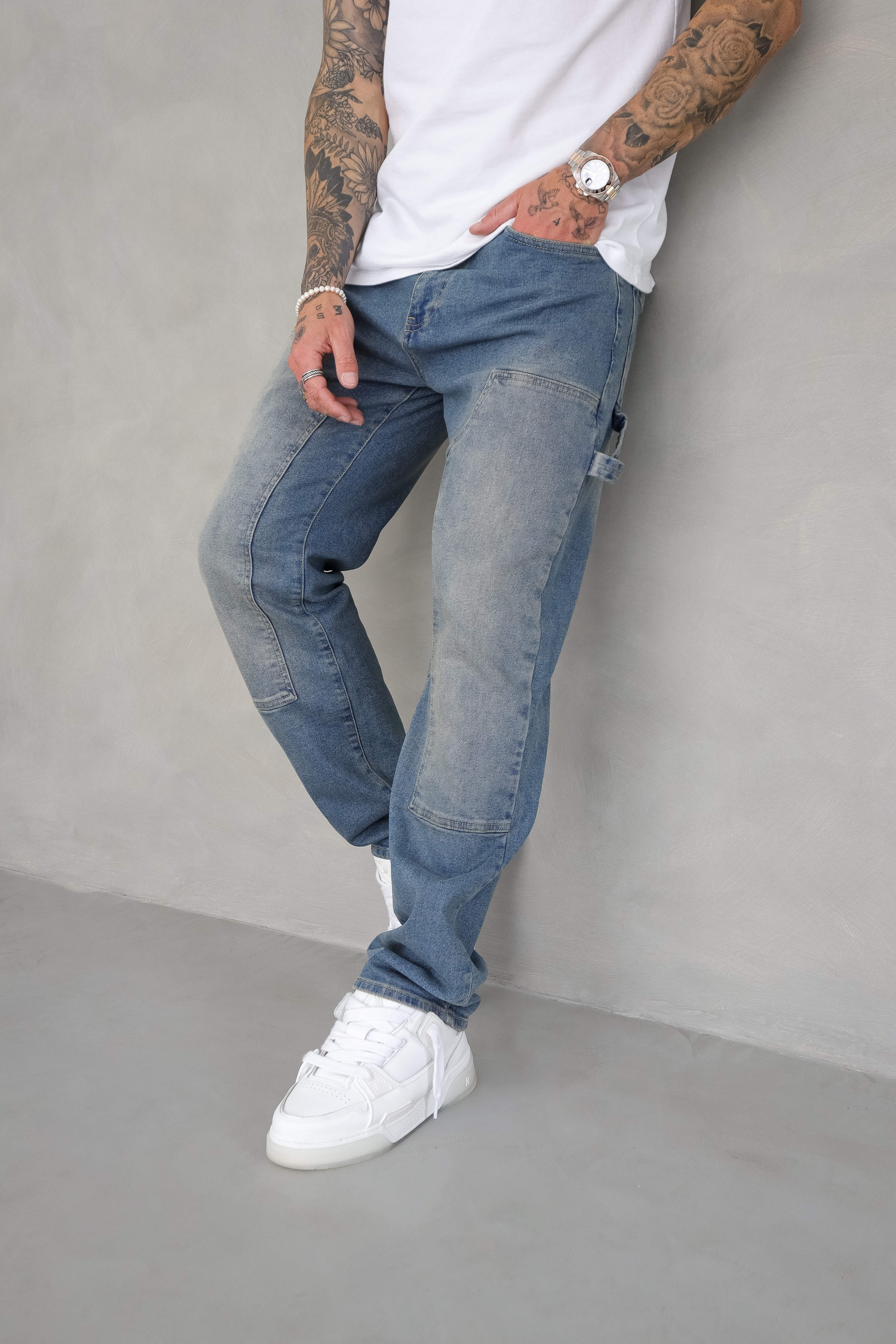 MARANGOZ JEANS - YIKAMALI TAŞ MAVİSİ
