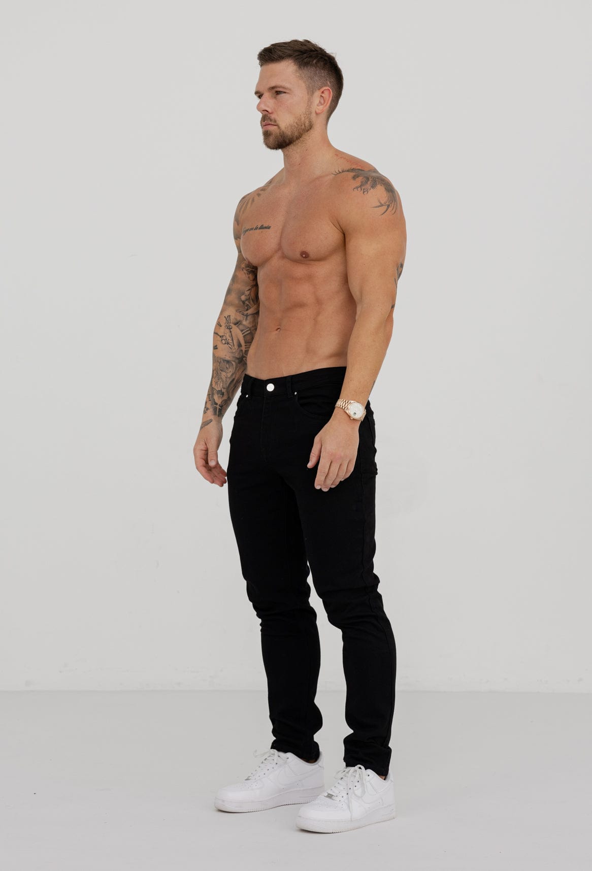 REGULAR FIT KOT PANTOLON - SİYAH
