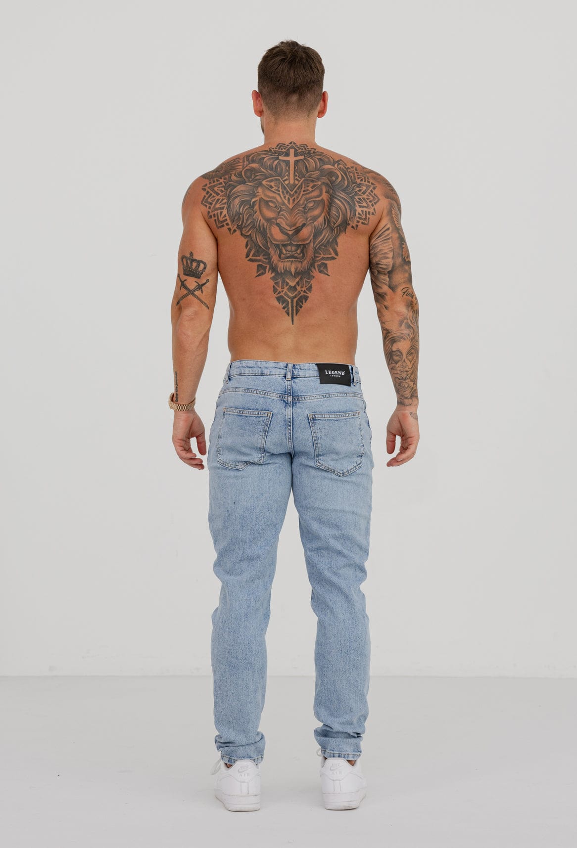 REGULAR FIT KOT PANTOLON -MAVİ