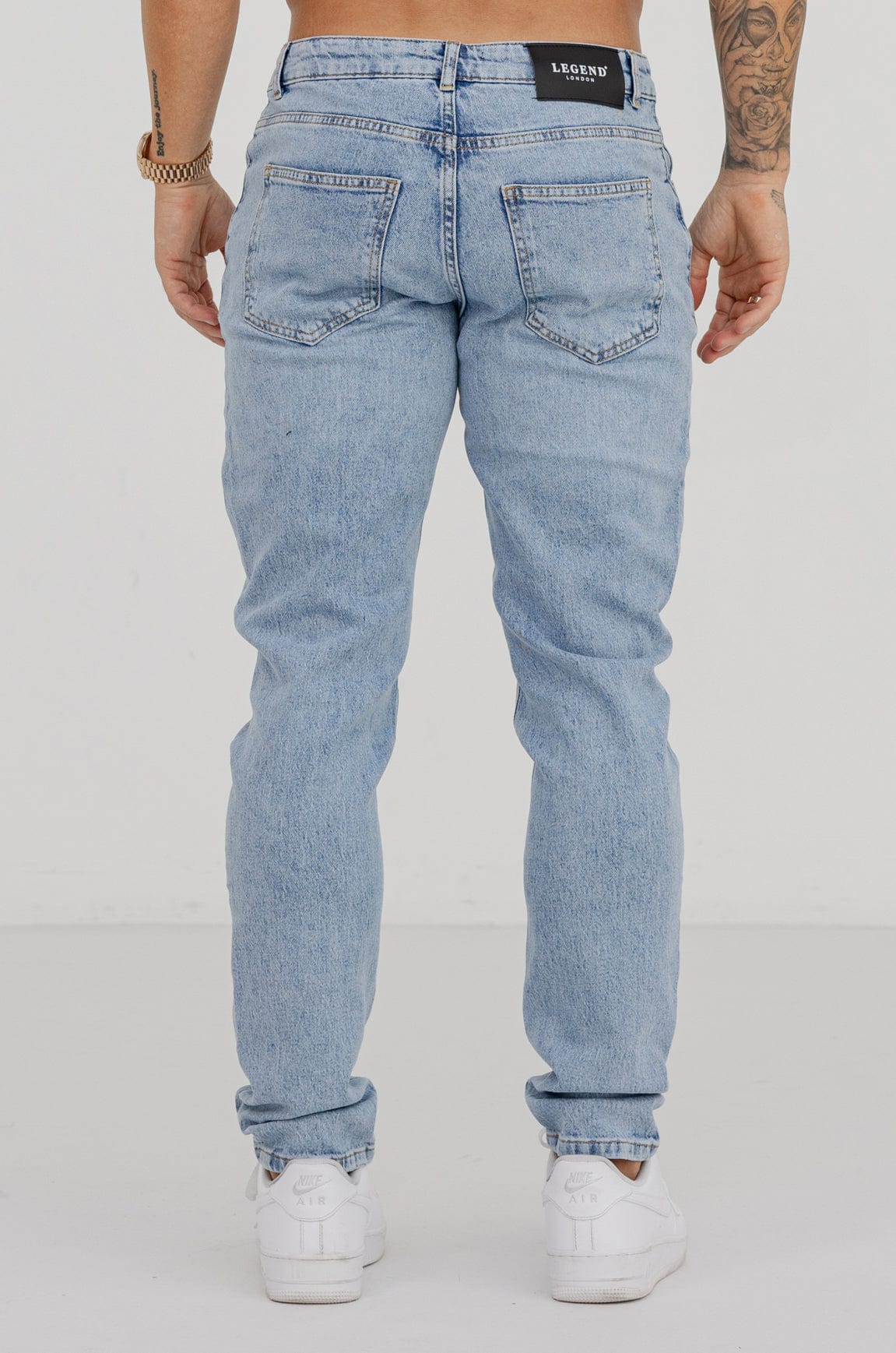REGULAR FIT KOT PANTOLON -MAVİ