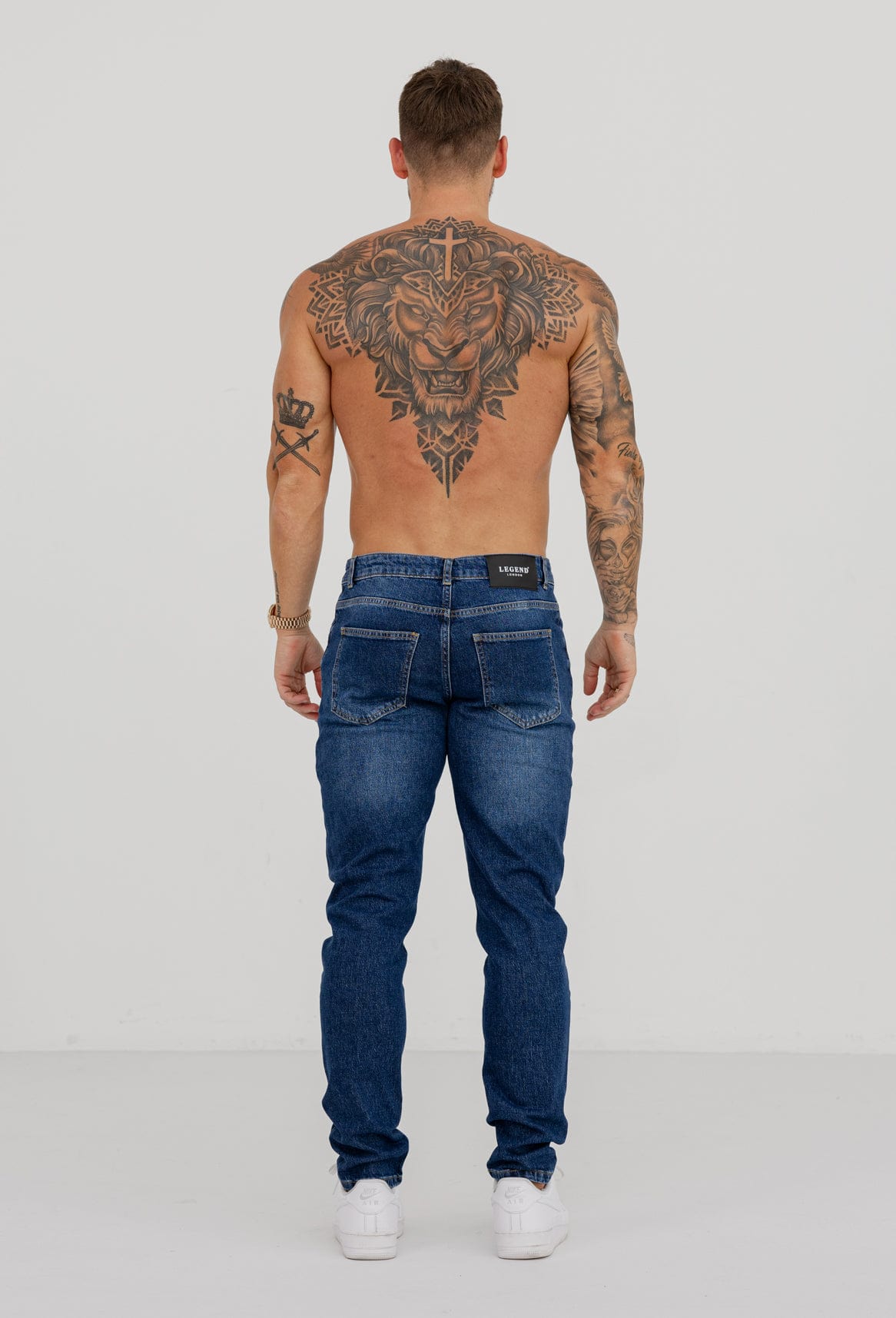 REGULAR FIT KOT PANTOLON - KOYU MAVİ