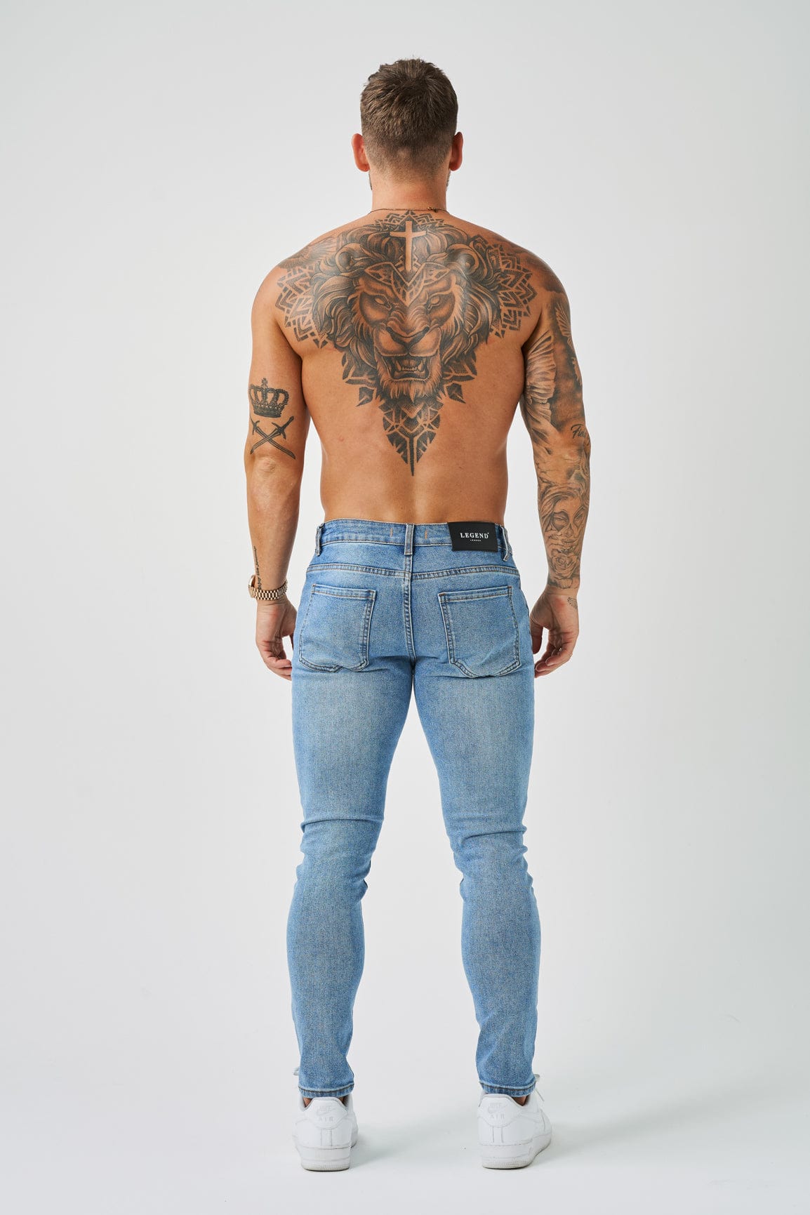 SLIM FIT KOT PANTOLON 2.0 - BLEACH MAVİ