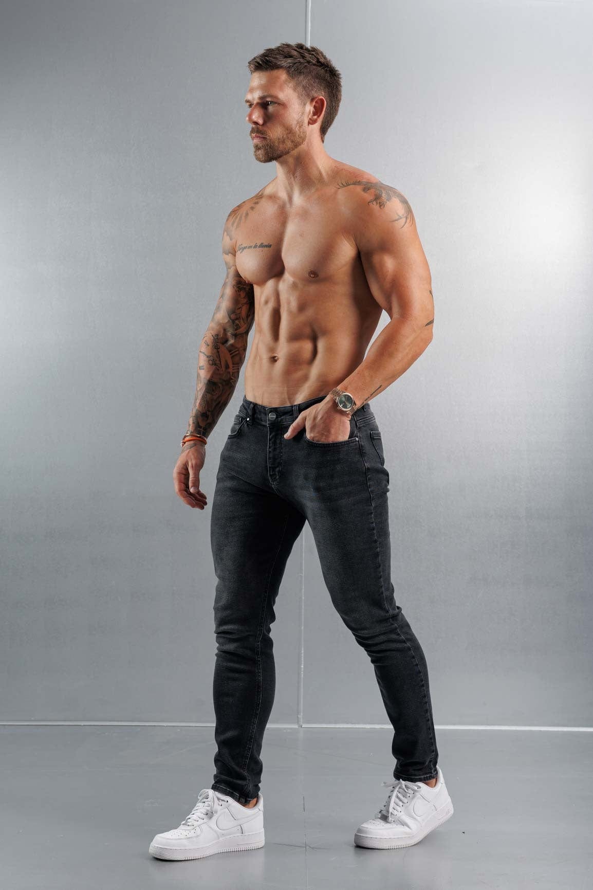SLIM FIT KOT PANTOLON 2.0 - KÖMÜR GRİSİ