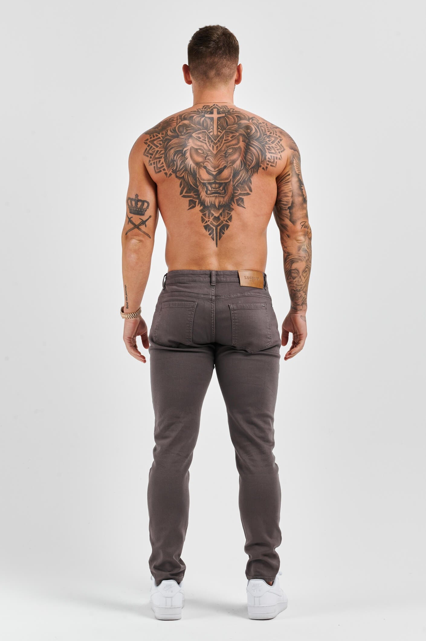 SLIM FIT KOT PANTOLON 2.0 - KOYU GRİ