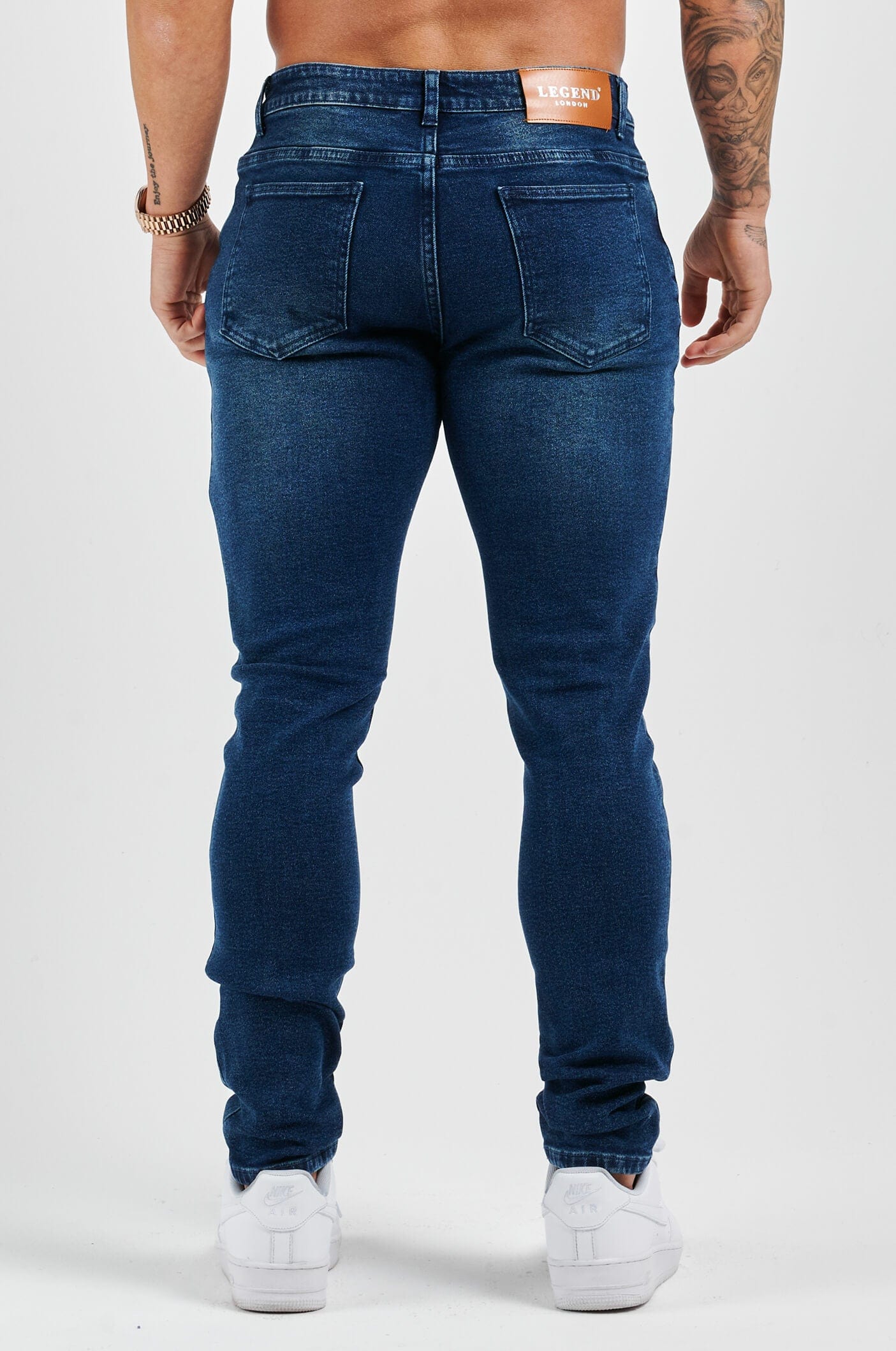 SLIM FIT KOT PANTOLON 2.0 - SOLUK KOYU INDIGO