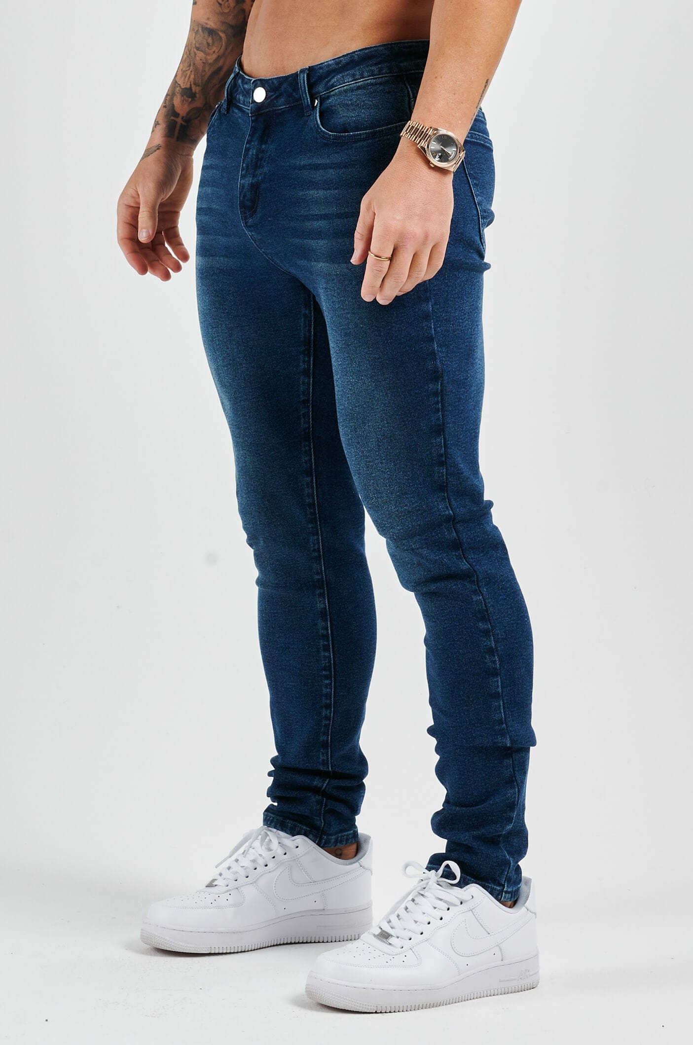 SLIM FIT KOT PANTOLON 2.0 - SOLUK KOYU INDIGO