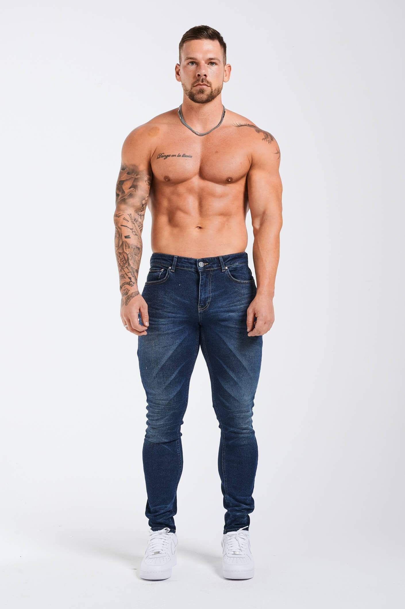 SLIM FIT KOT PANTOLON 2.0 DETAYLI - INDIGO MAVİSİ