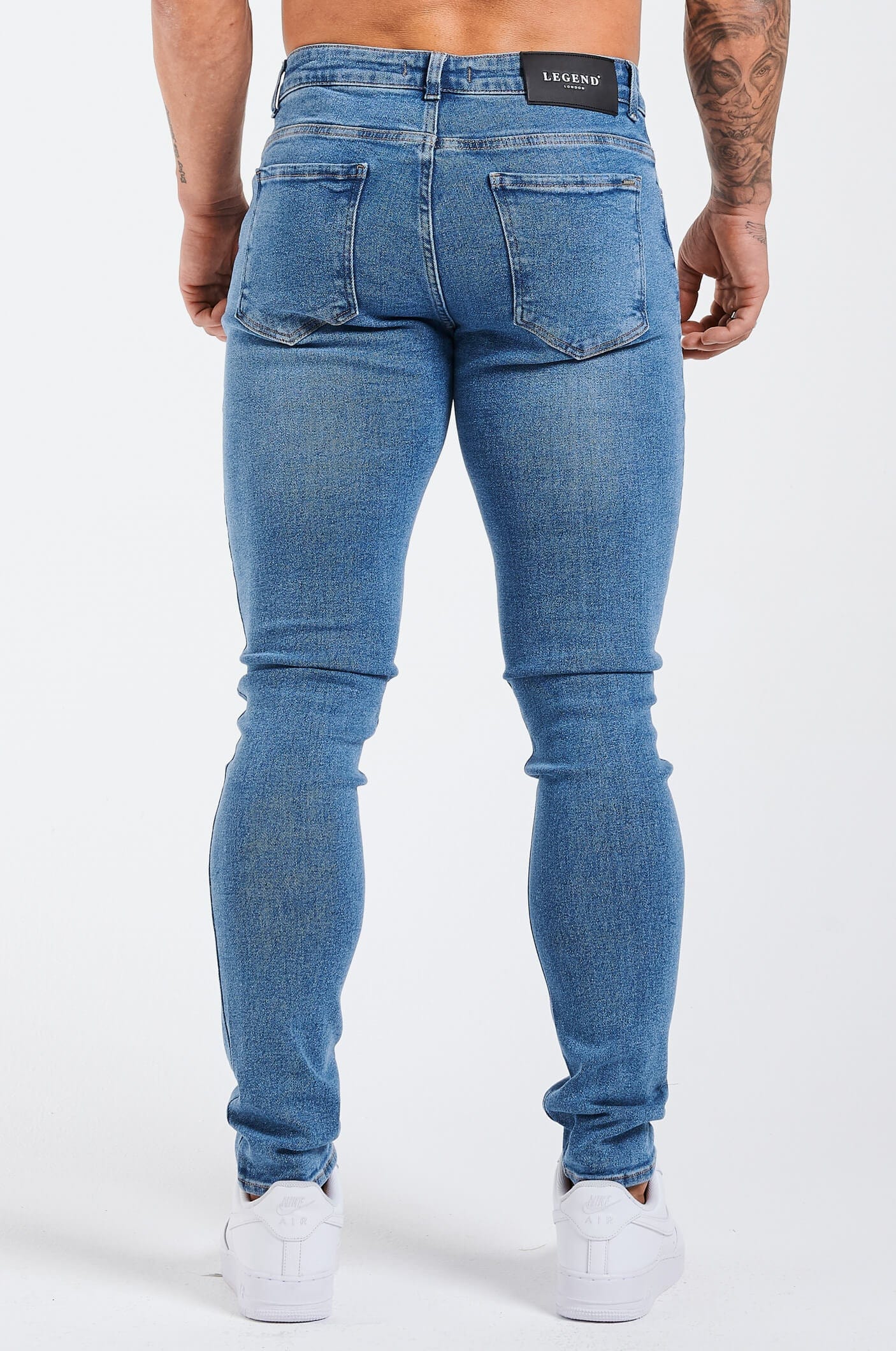 SLIM FIT KOT PANTOLON 2.0 - AÇIK MAVİ