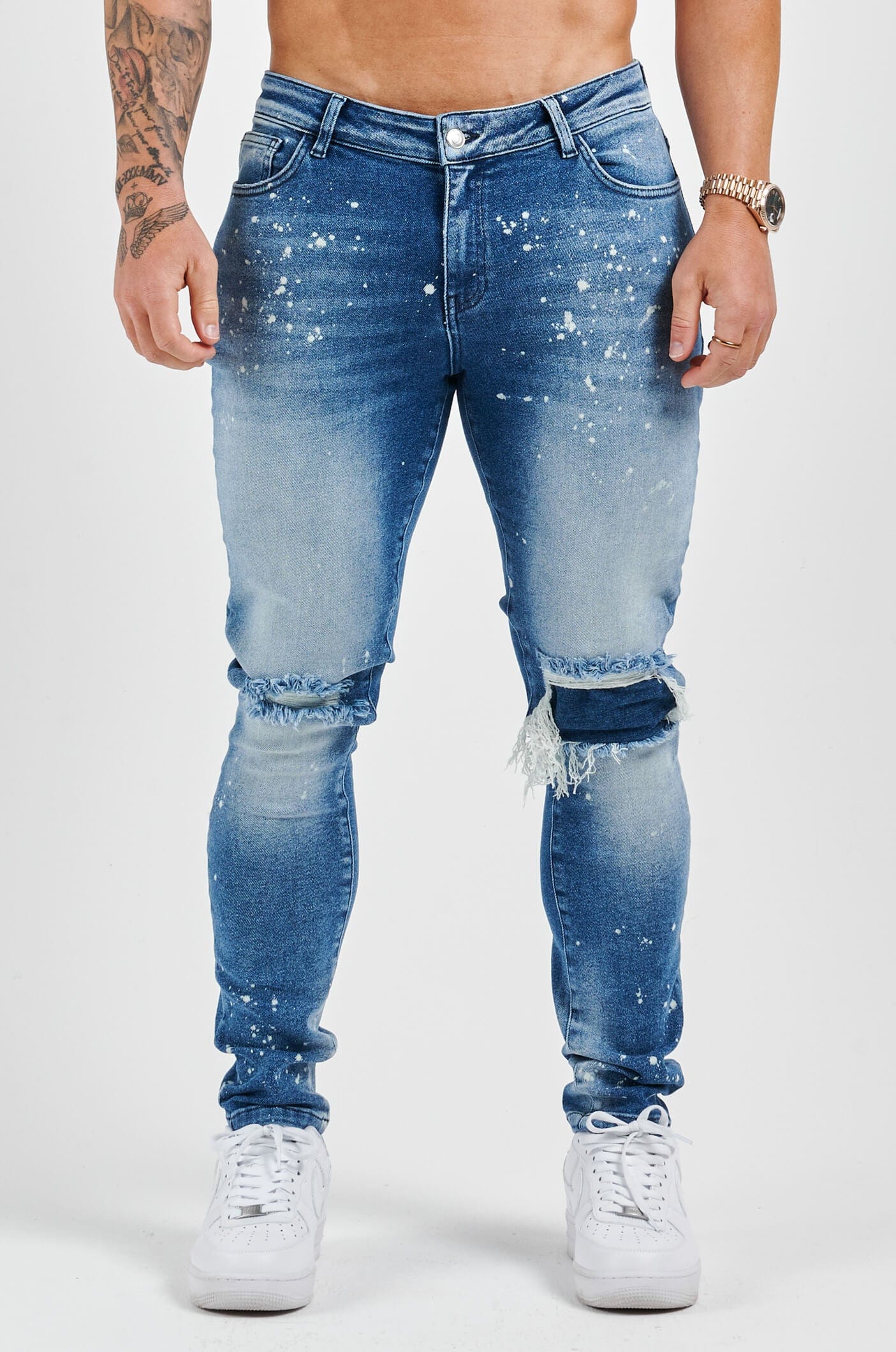 SLIM FIT KOT PANTOLON 2.0 - MAVİ