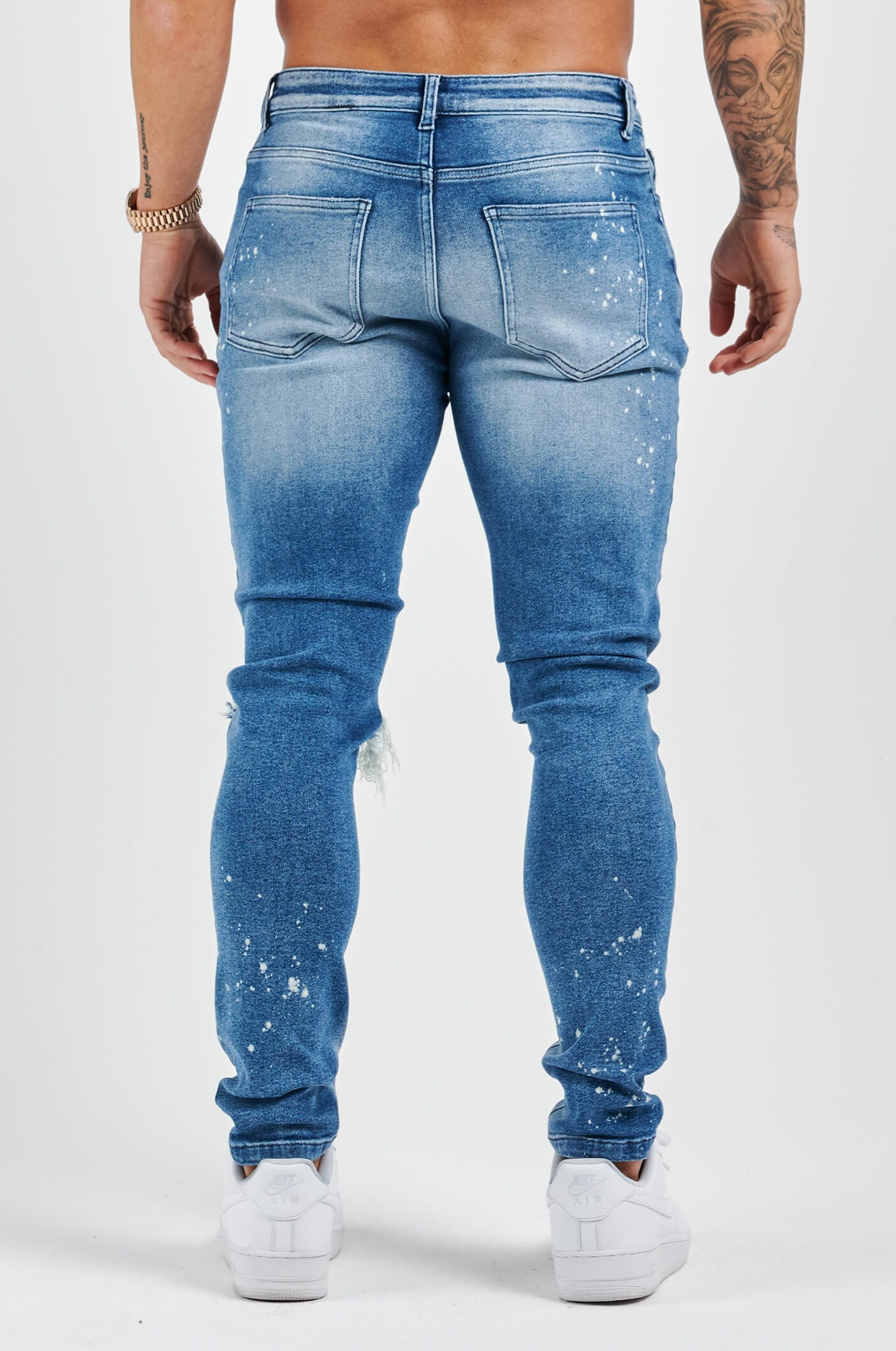 SLIM FIT KOT PANTOLON 2.0 - MAVİ