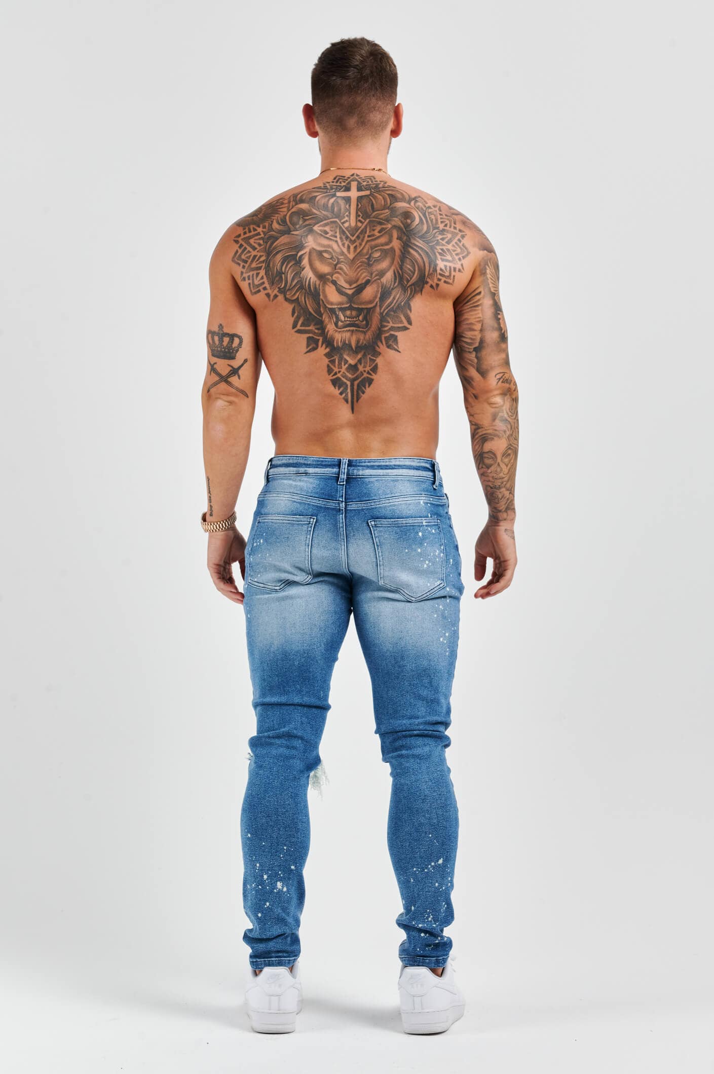 SLIM FIT KOT PANTOLON 2.0 - MAVİ