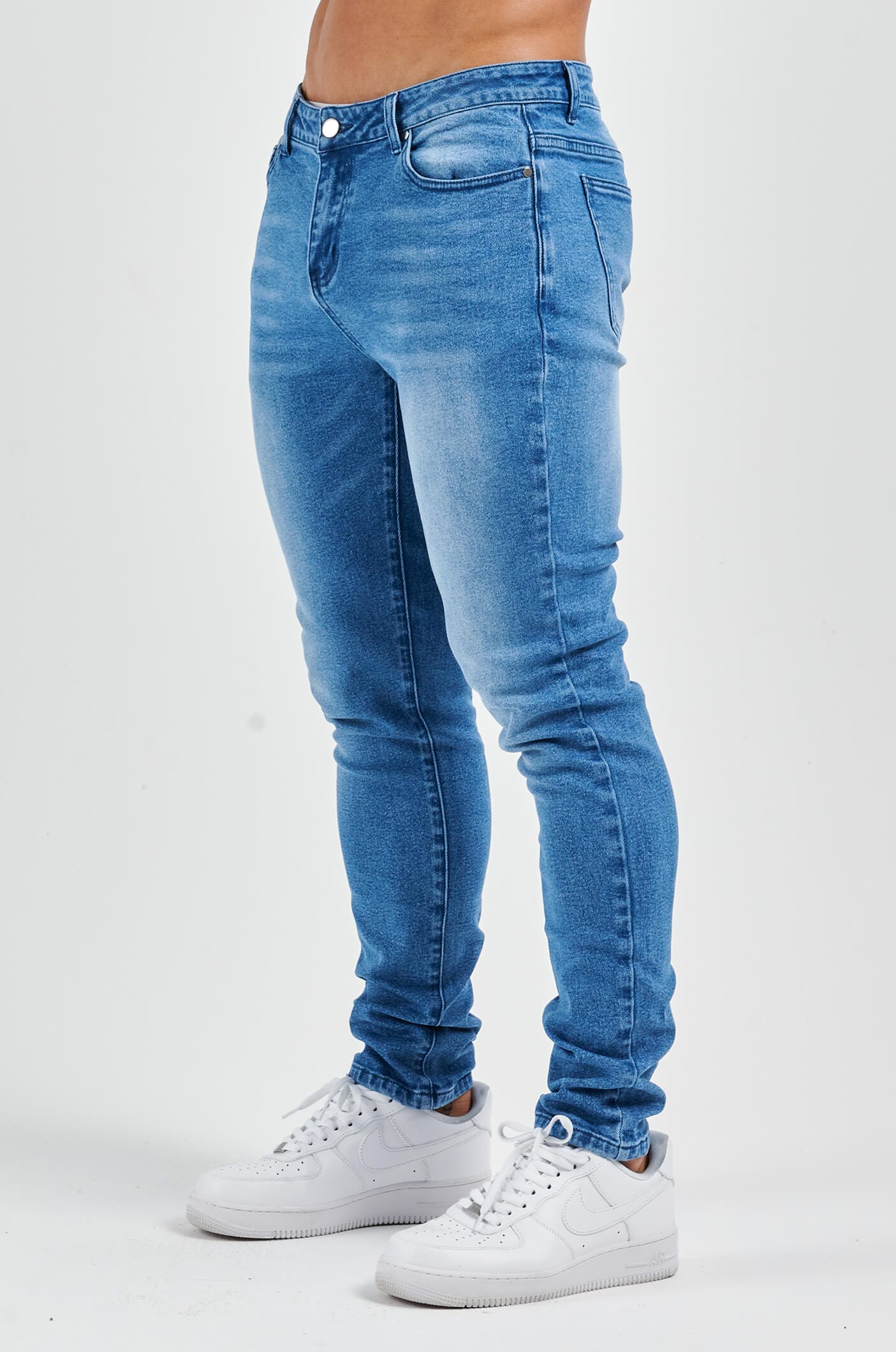 SLIM FIT KOT PANTOLON 2.0 - GÖKYÜZÜ MAVİSİ