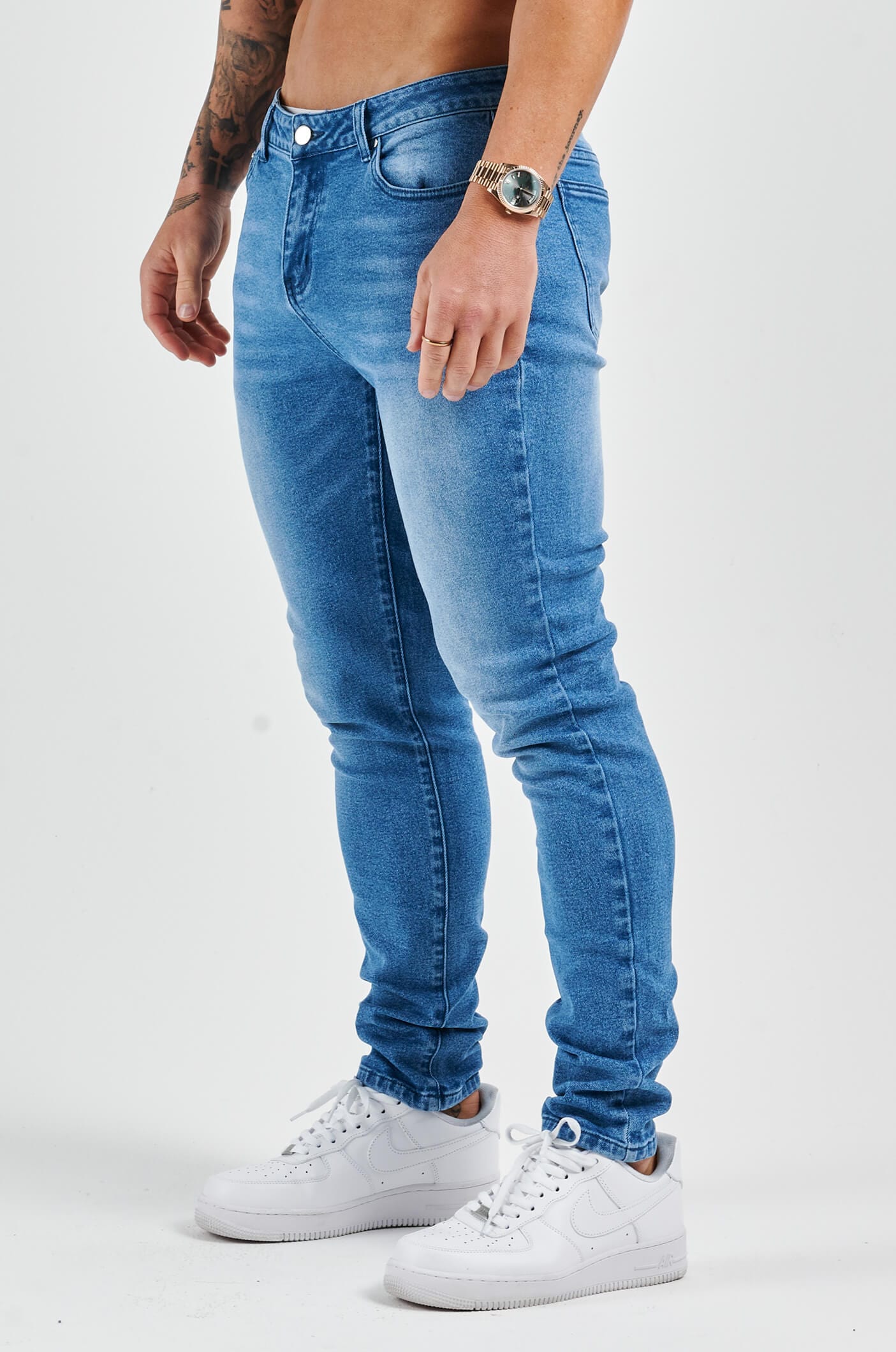 SLIM FIT KOT PANTOLON 2.0 - GÖKYÜZÜ MAVİSİ