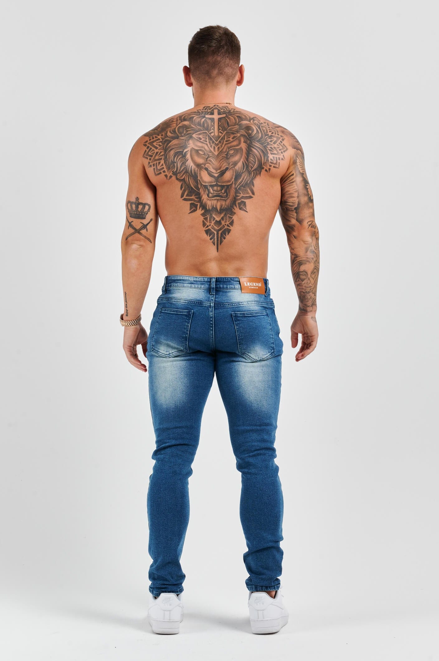 SLIM FIT KOT PANTOLON 2.0 - CANLI MAVİ
