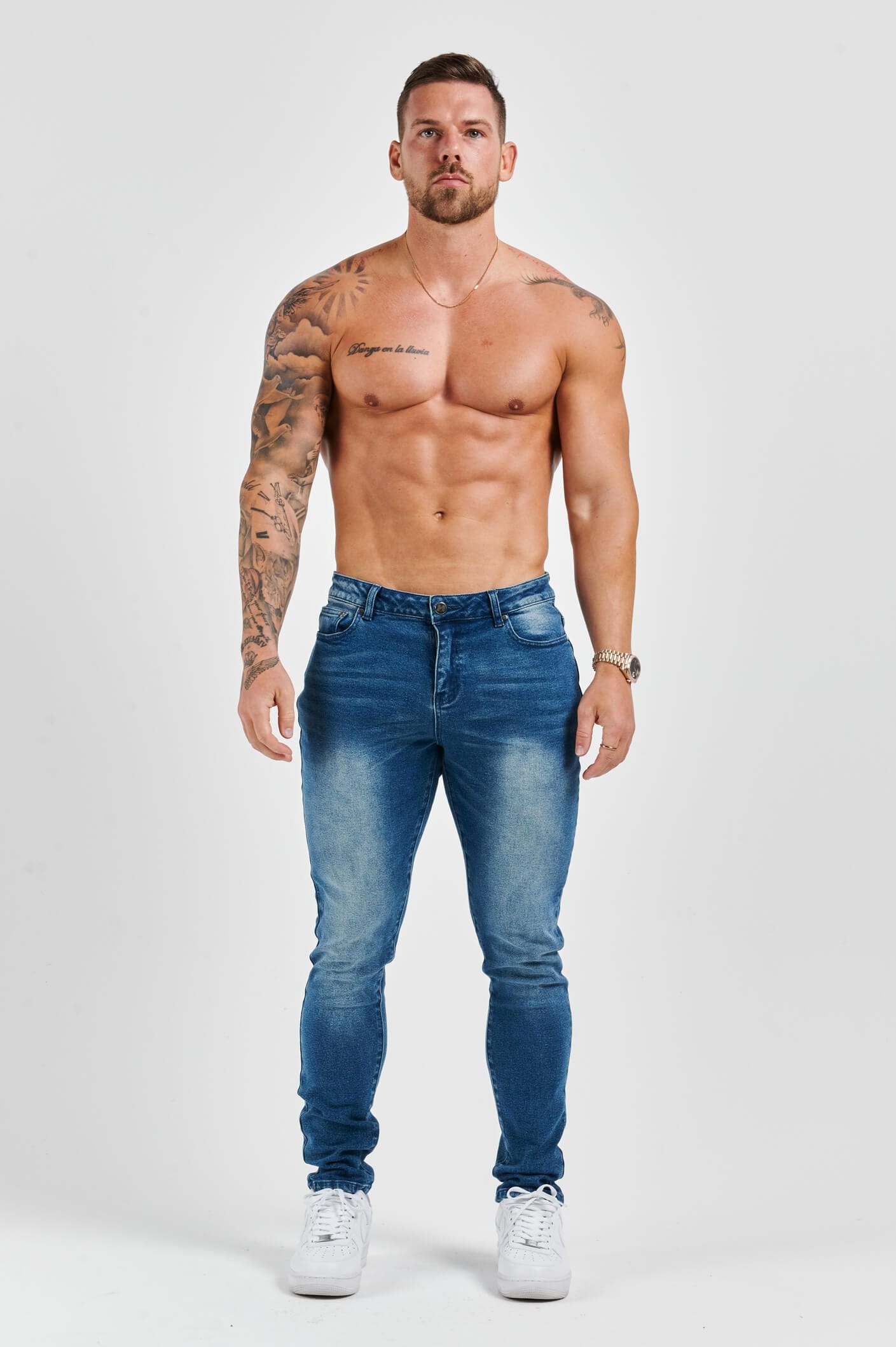 SLIM FIT KOT PANTOLON 2.0 - CANLI MAVİ