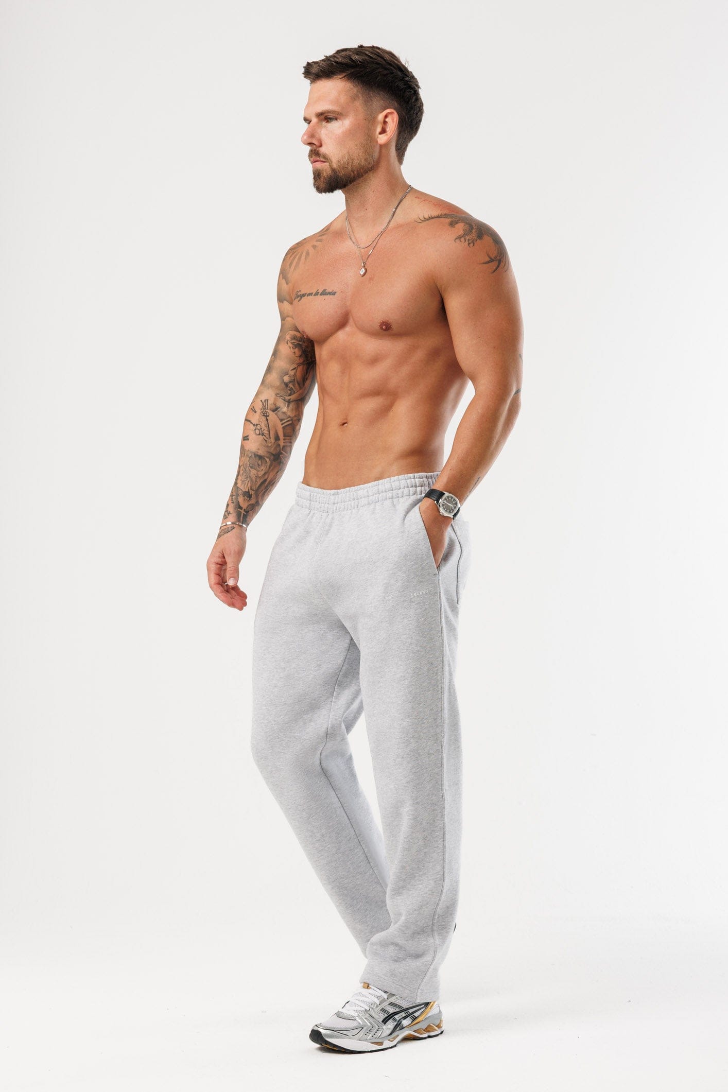 JOGGER - GRİ MELANJ