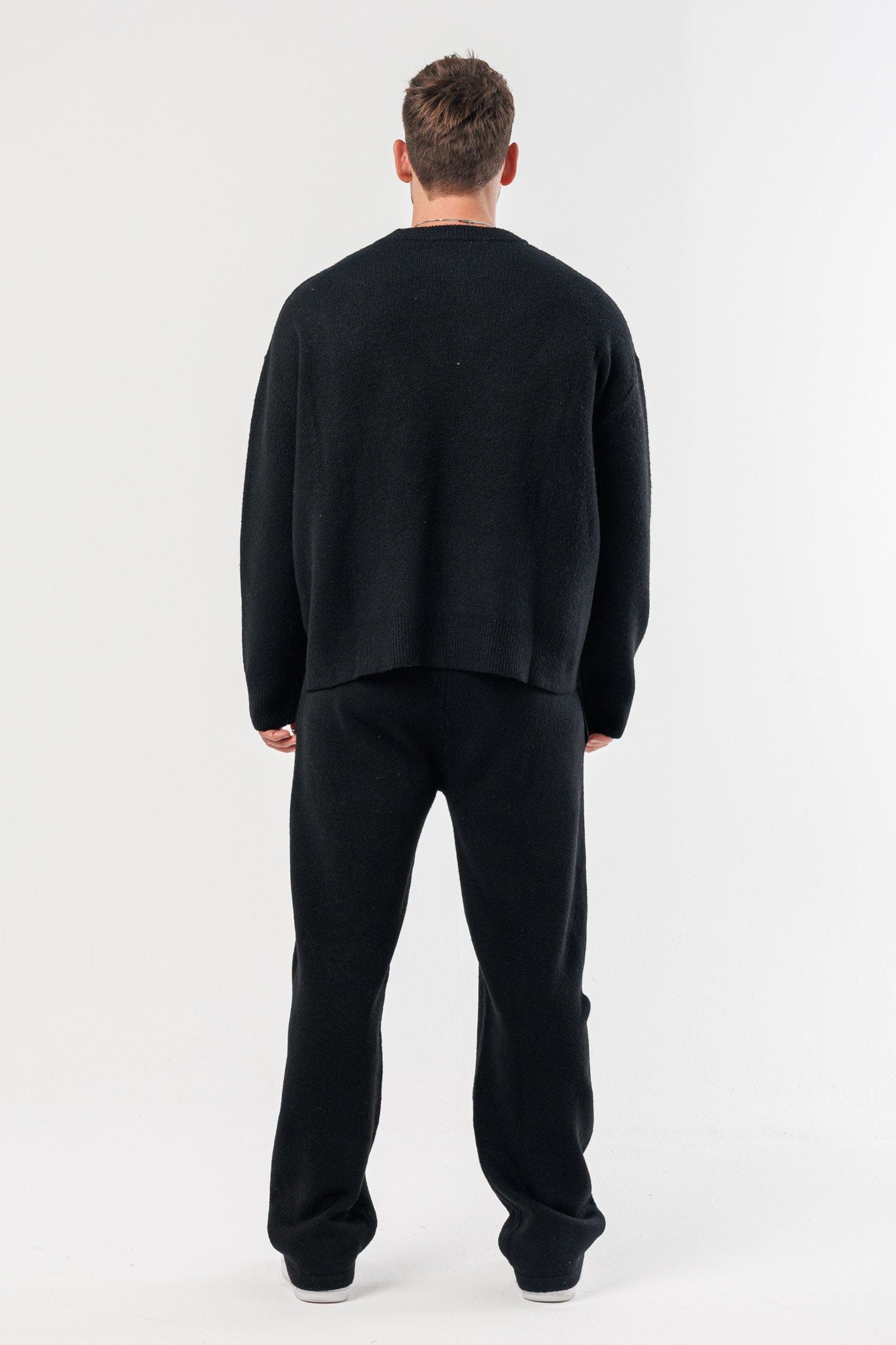 ÖRGÜ KAZAK - SİYAH