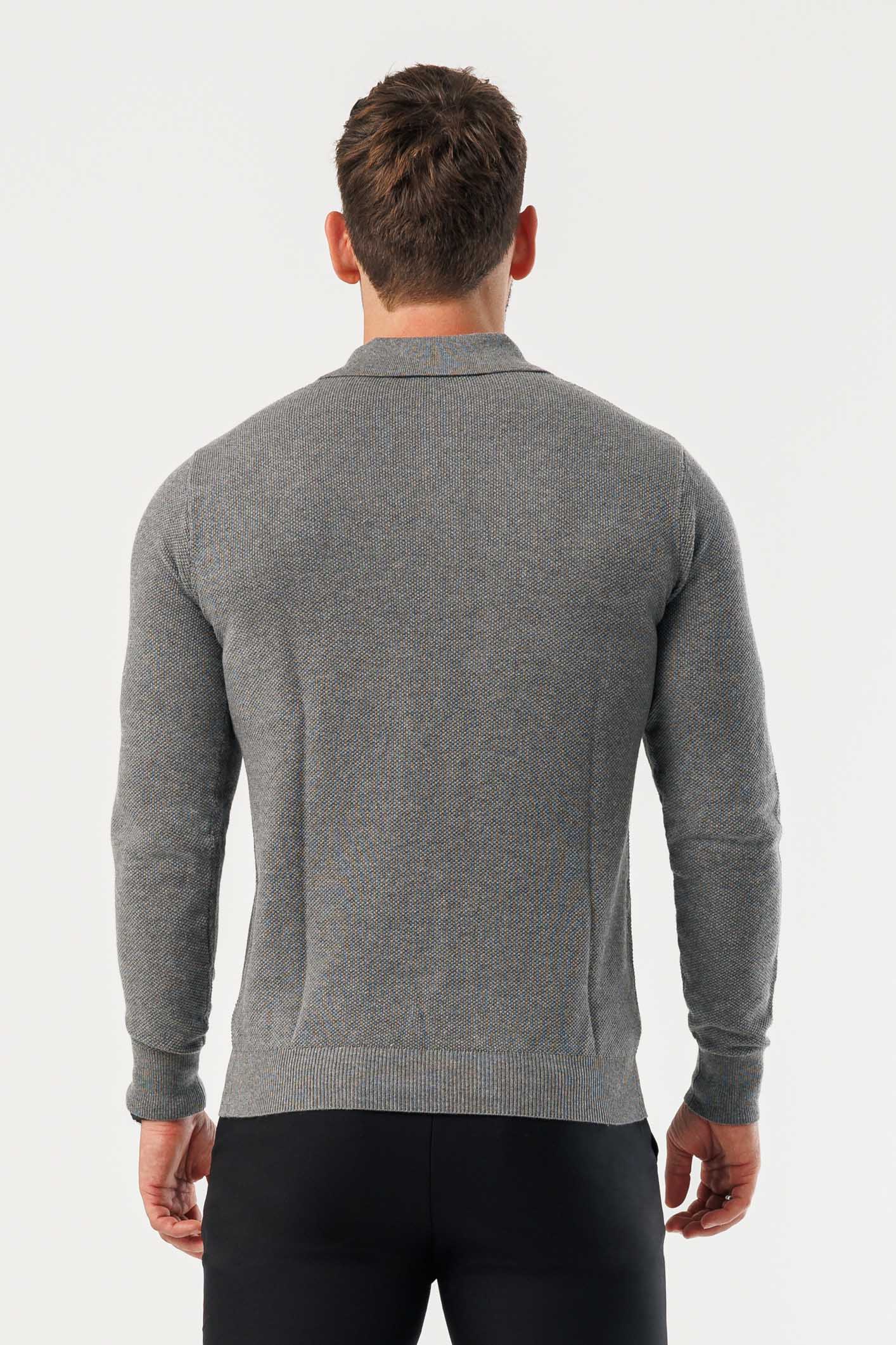 COAST UZUN KOLLU POLO - KOYU GRİ