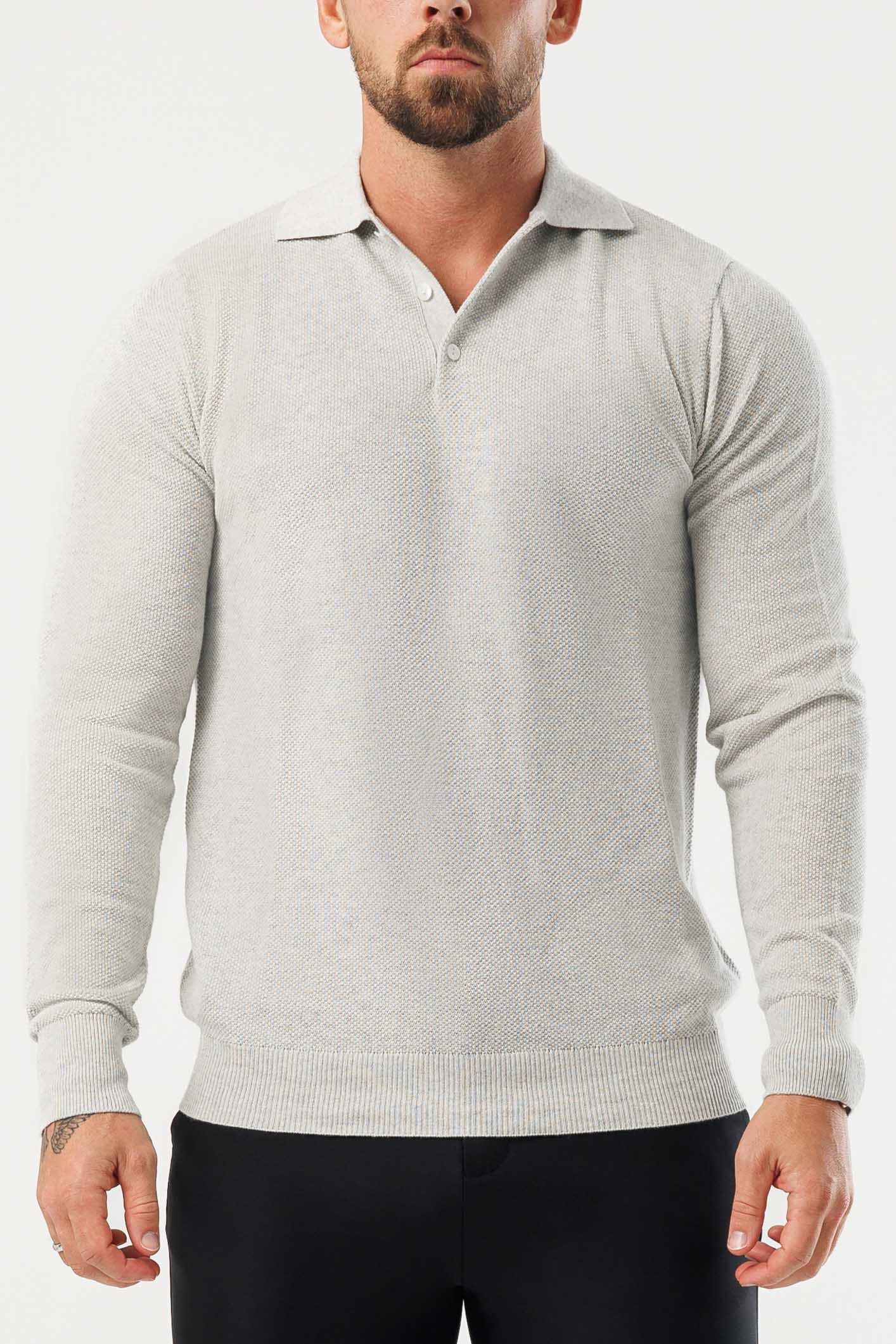 COAST UZUN KOLLU POLO - GRİ MELANJ