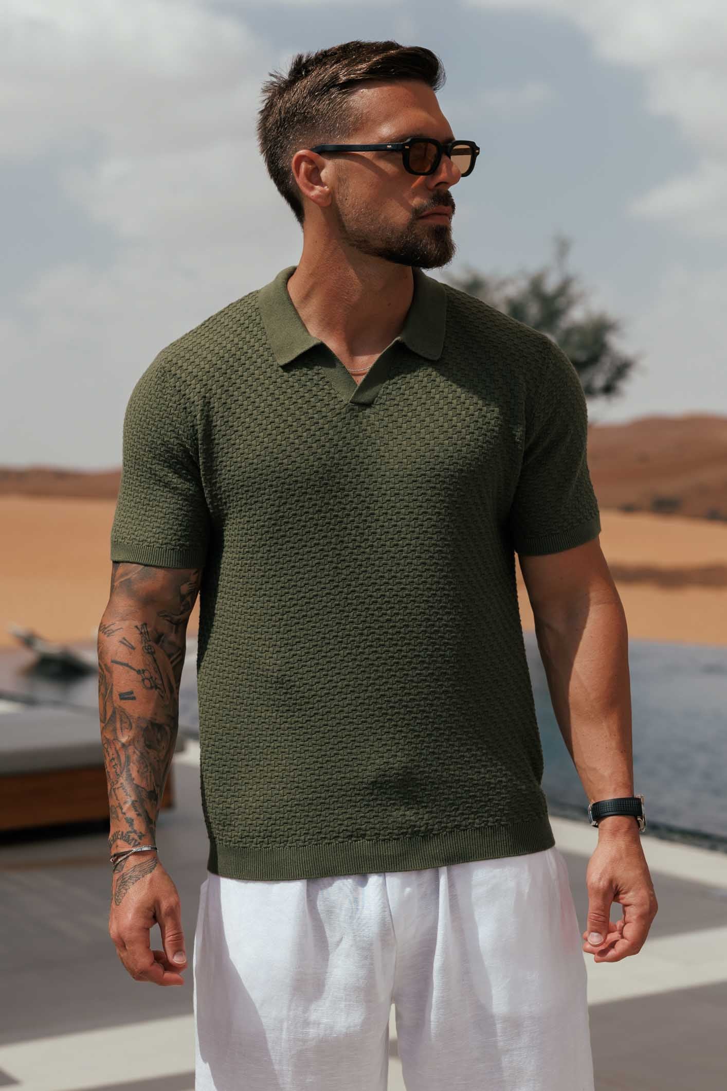 NOIR POLO - ZEYTİNYEŞİLİ