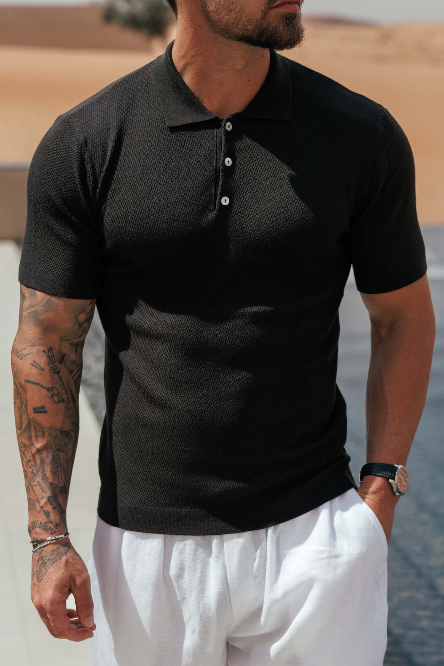 SANTAL POLO - SİYAH