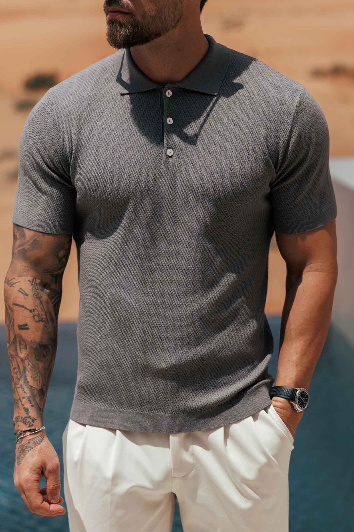 SANTAL POLO - KOYU GRİ