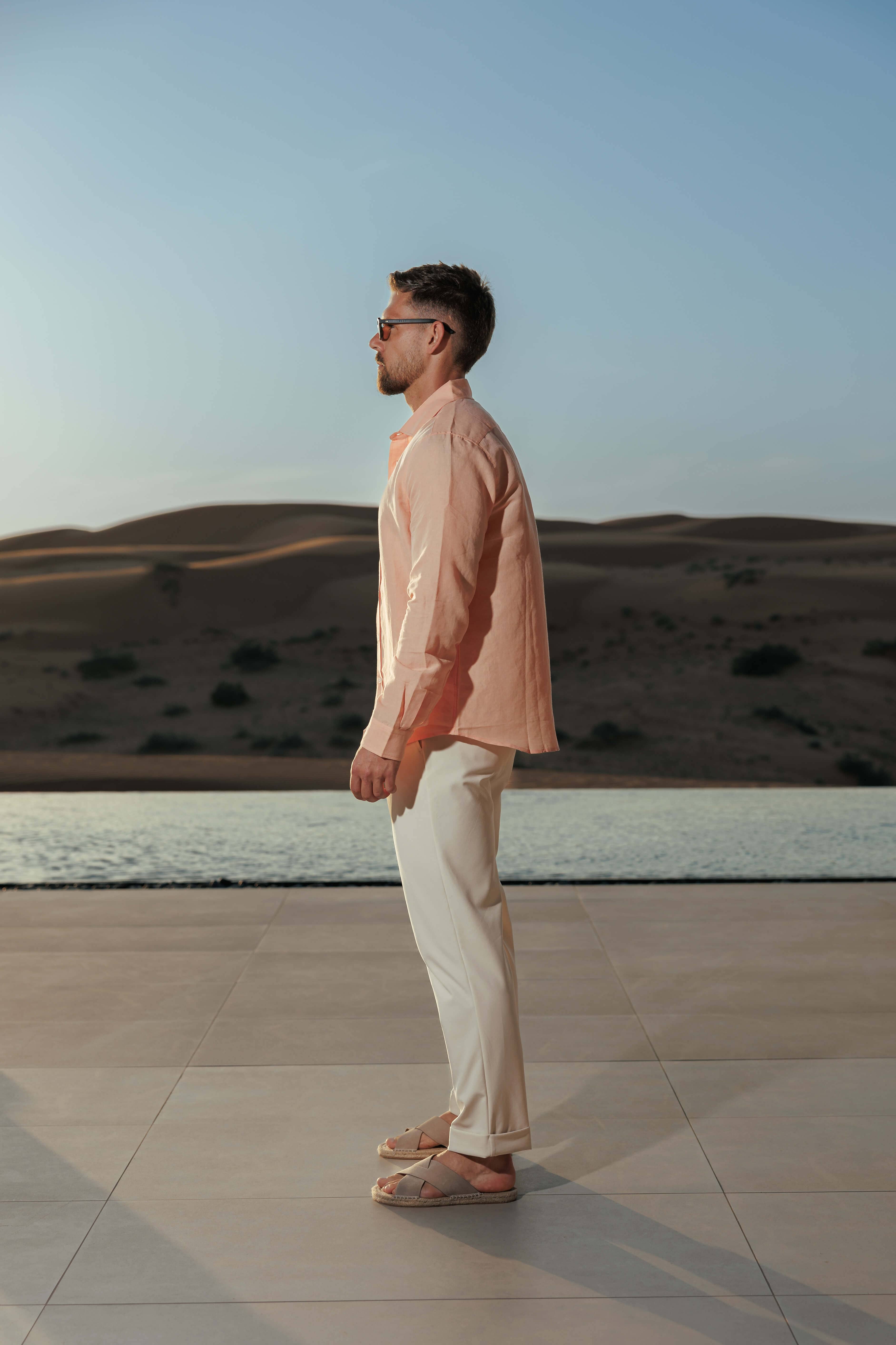 LUXE KETEN GÖMLEK - SOMON