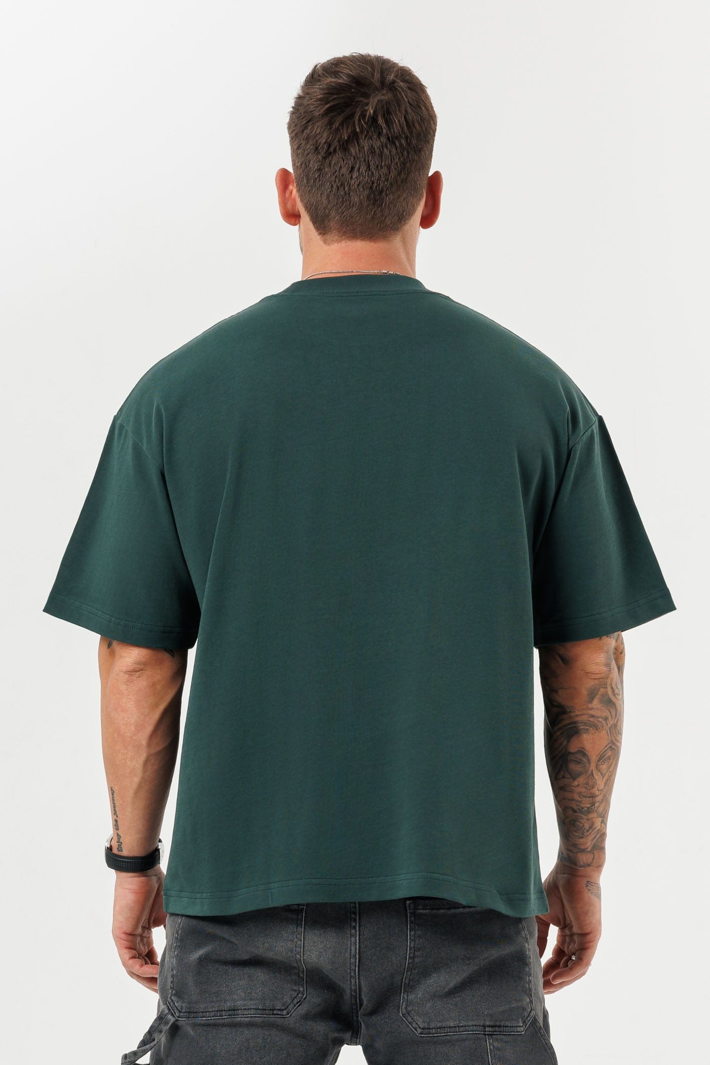 OVERSIZE T-SHİRT - YEŞİL