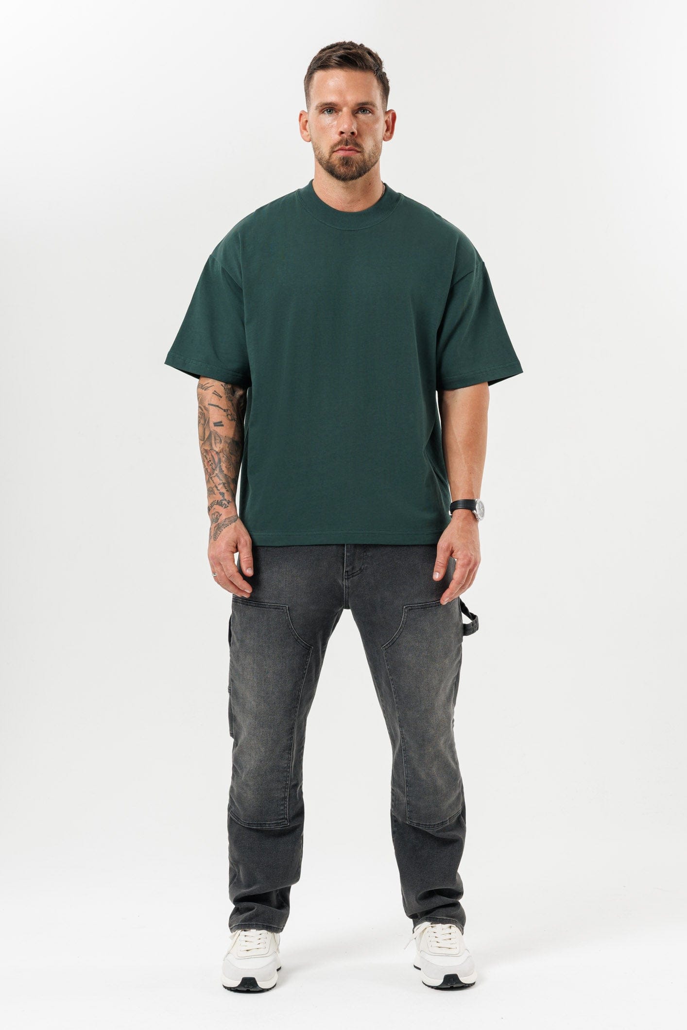 OVERSIZE T-SHİRT - YEŞİL