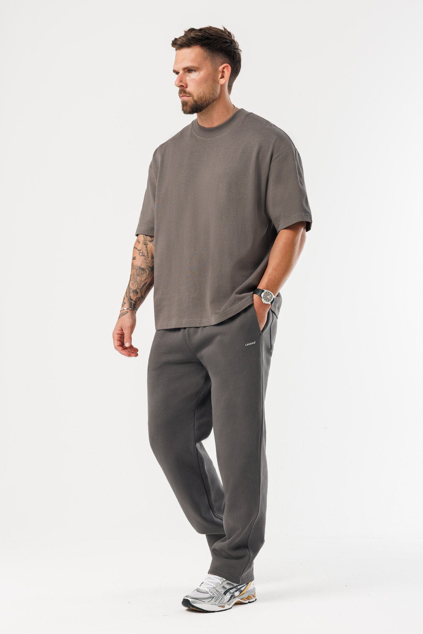 OVERSIZE T-SHİRT - VİNTAGE HAKİ