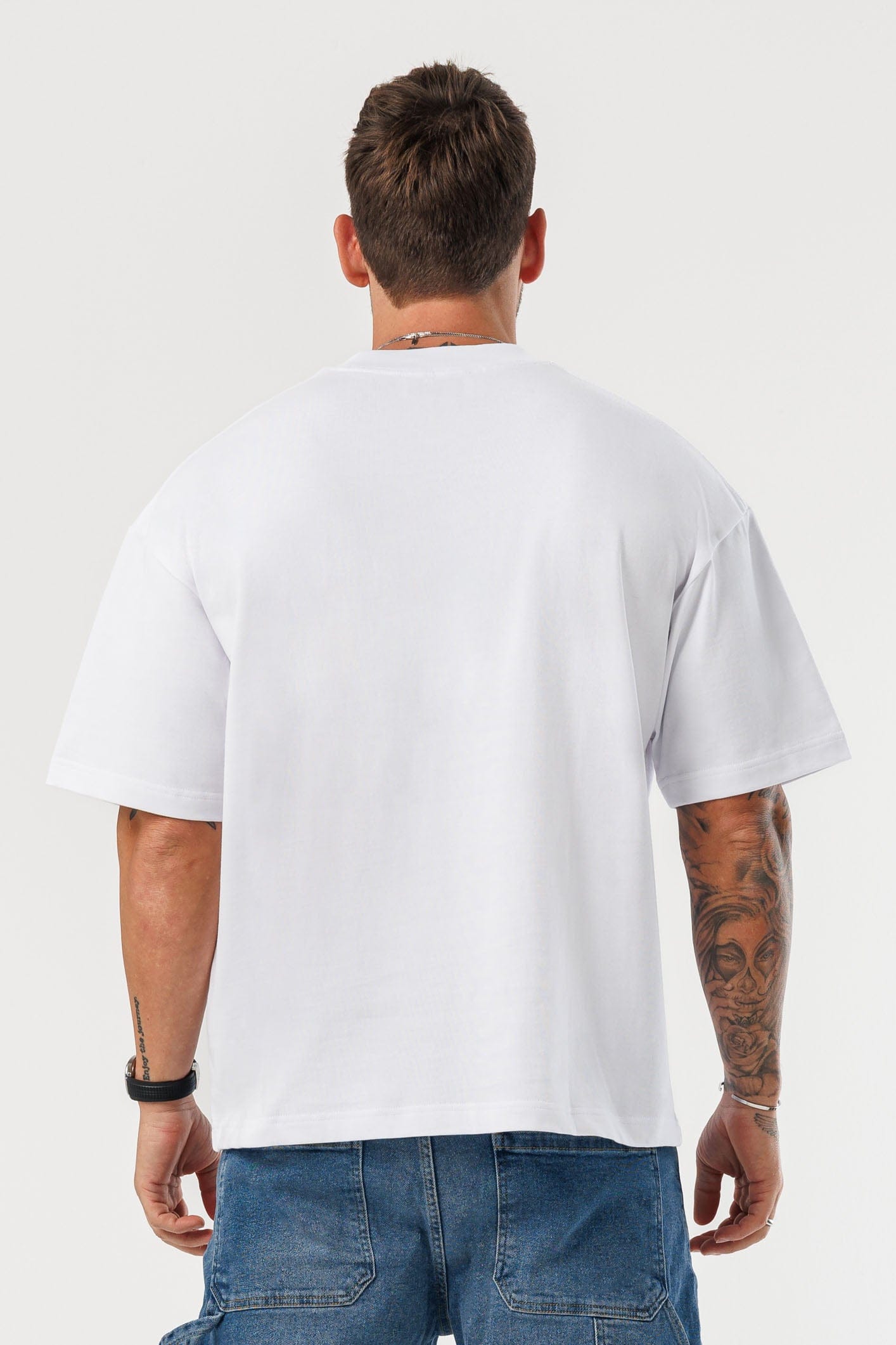 OVERSIZE TİŞÖRT - BEYAZ