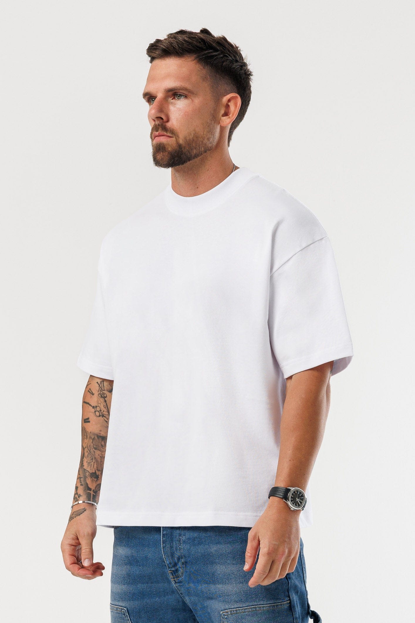 OVERSIZE TİŞÖRT - BEYAZ