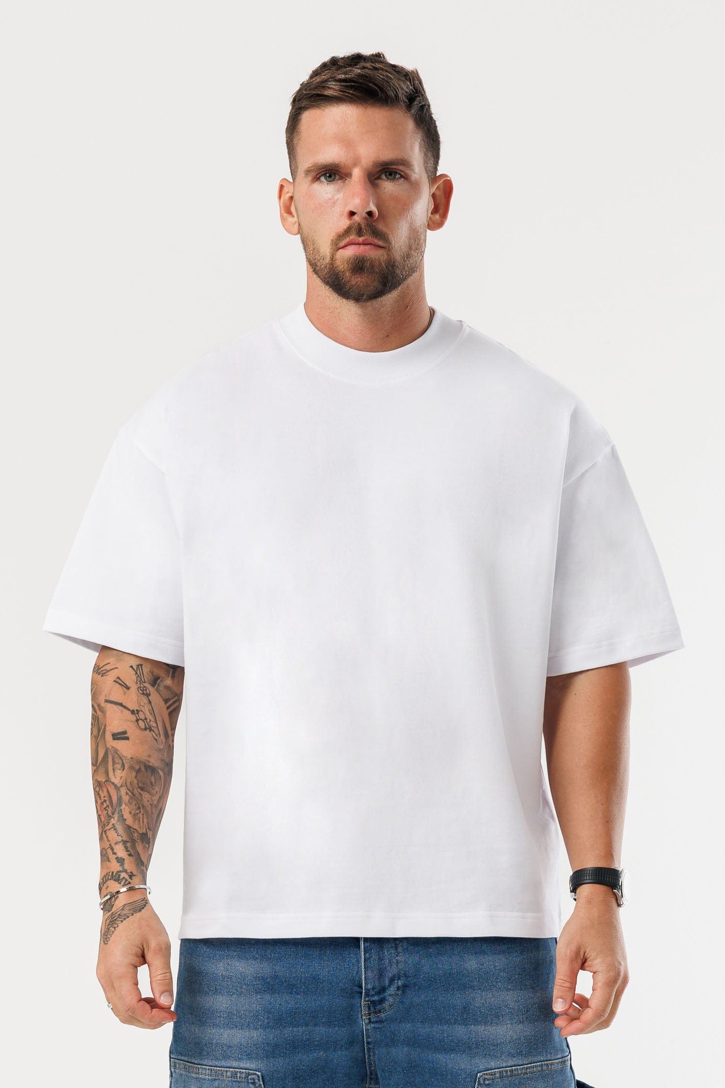 OVERSIZE TİŞÖRT - BEYAZ