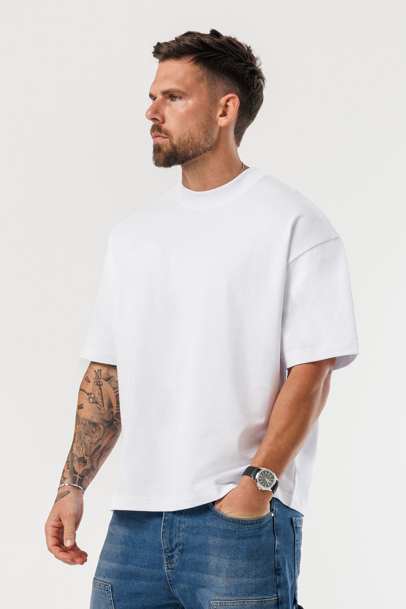 OVERSIZE TİŞÖRT - BEYAZ