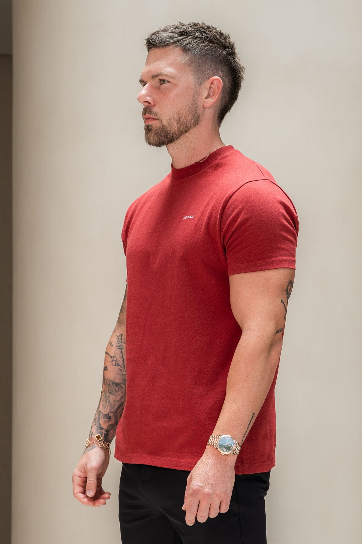 PREMIUM BASIC TİŞÖRT - BORDO