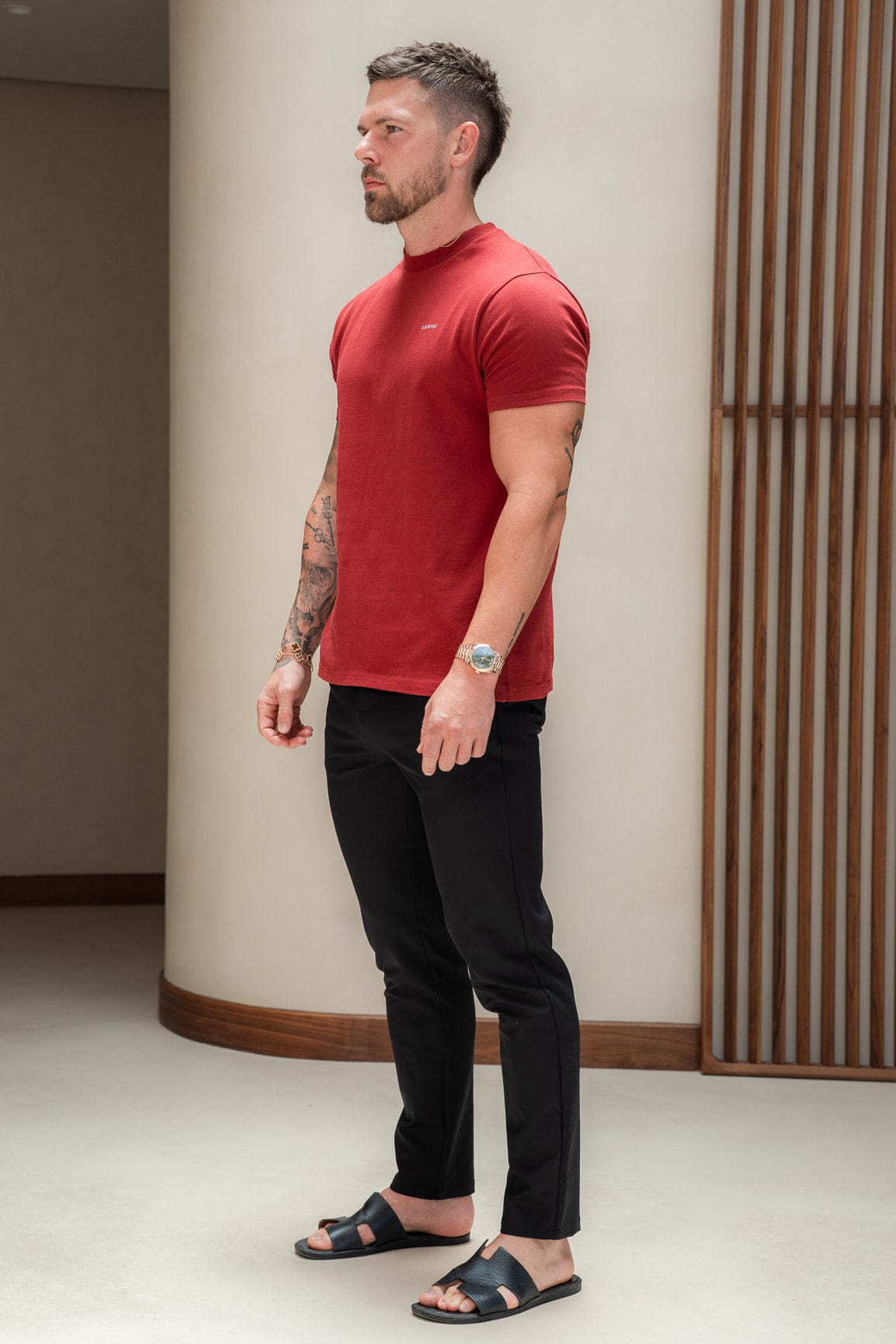 PREMIUM BASIC TİŞÖRT - BORDO