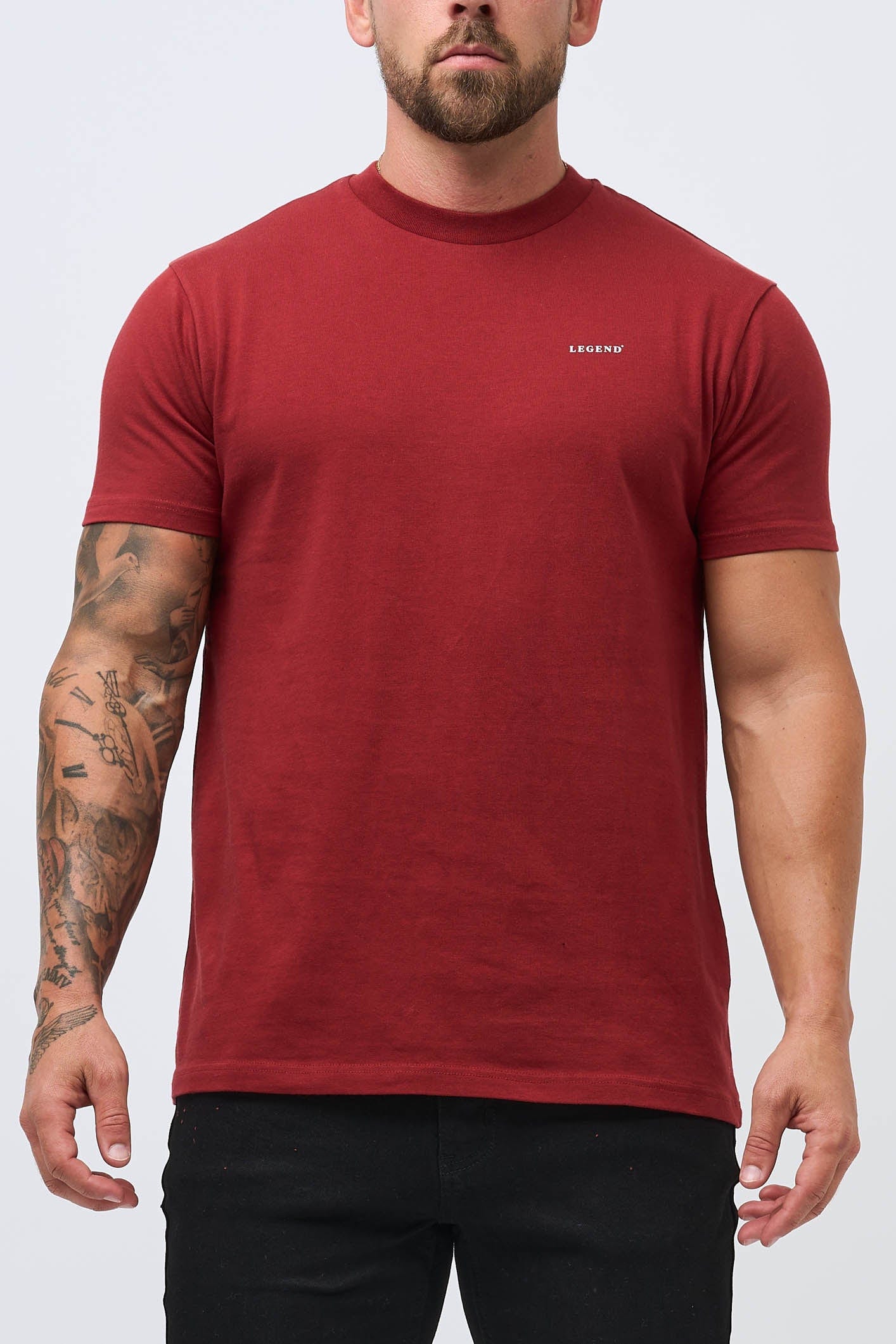PREMIUM BASIC TİŞÖRT - BORDO