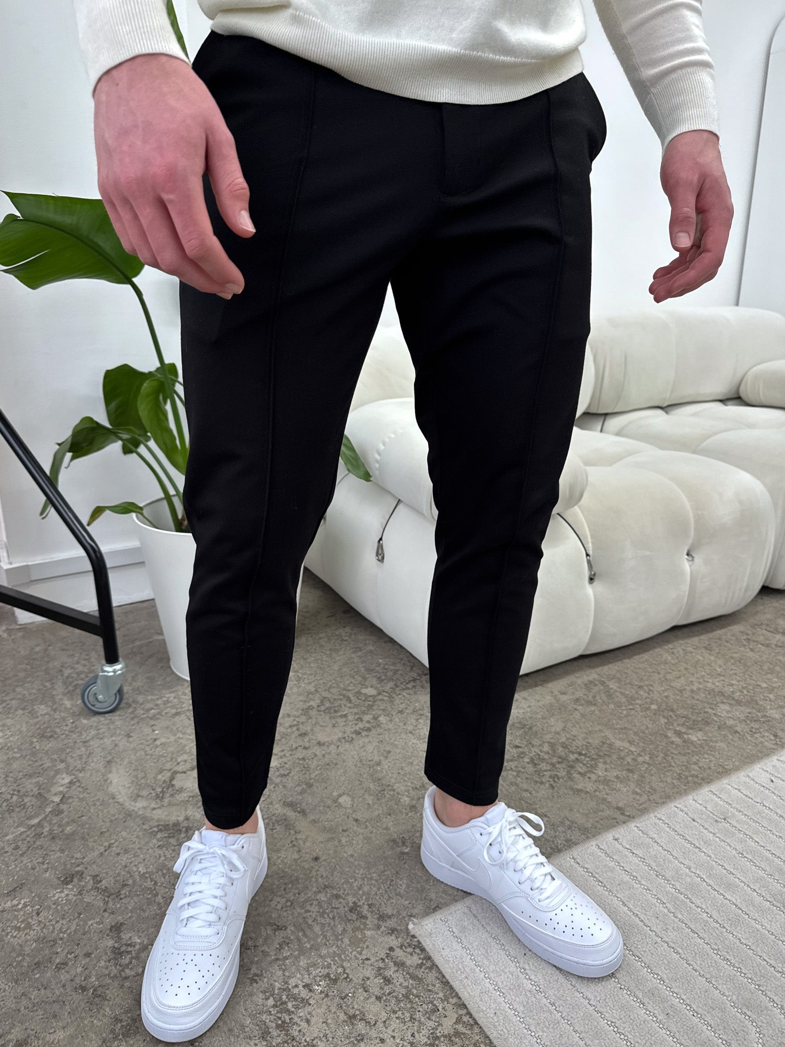 Capone Luxe Pantolon - Siyah